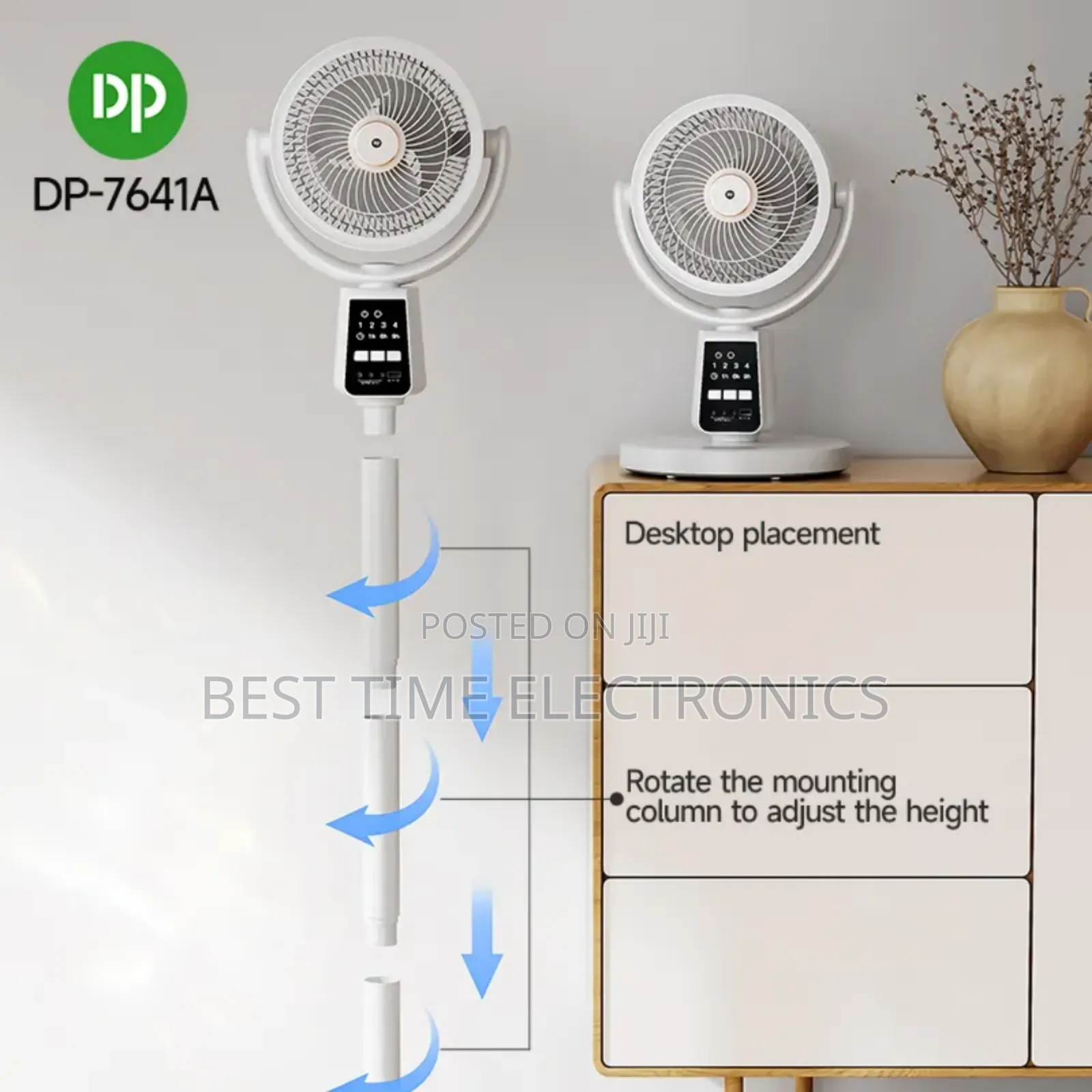 7" Dp Powerful Air Circulation Fan