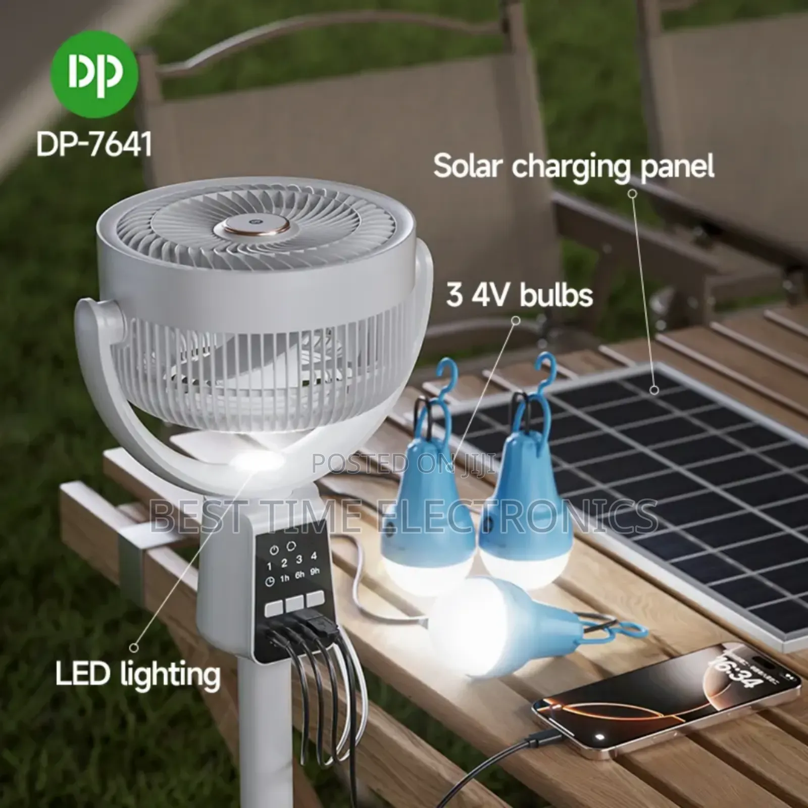 7" Dp Powerful Air Circulation Fan