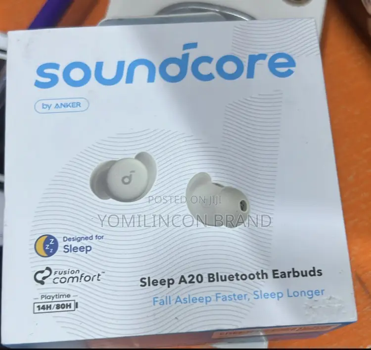 Soundcore Sleep A20 Earbuds by Anker, Noise Blocking