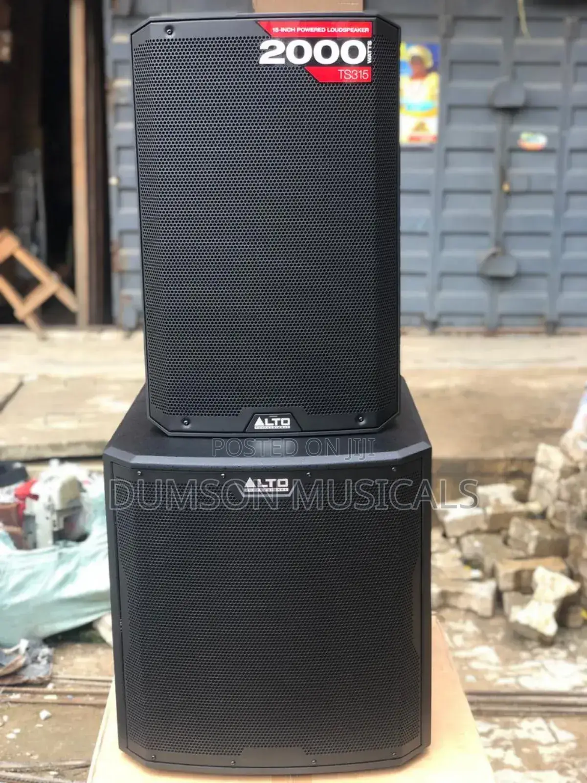 Alto Active Speaker Ts315 2000watts