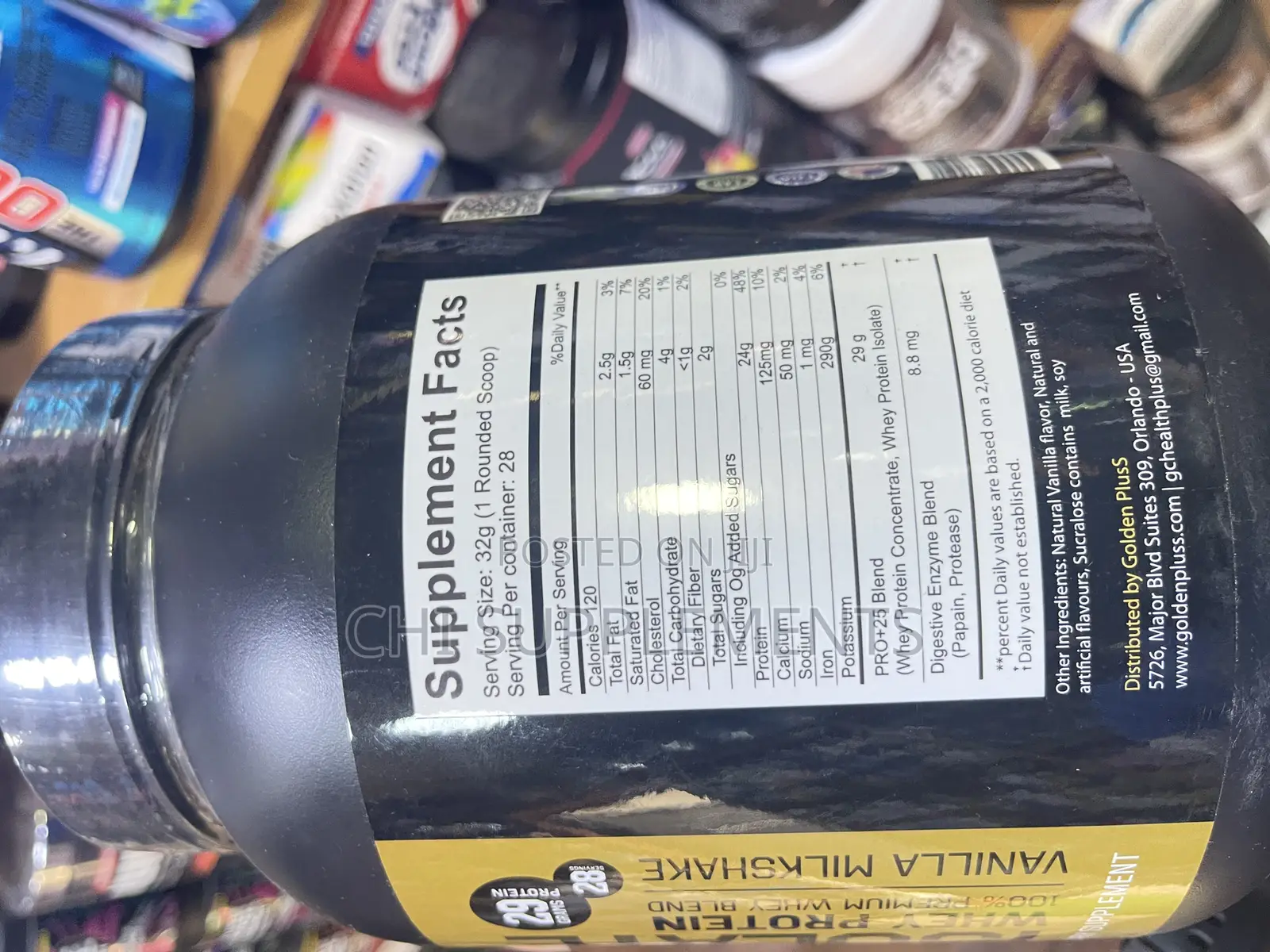Golden Plus Whey Isolate
