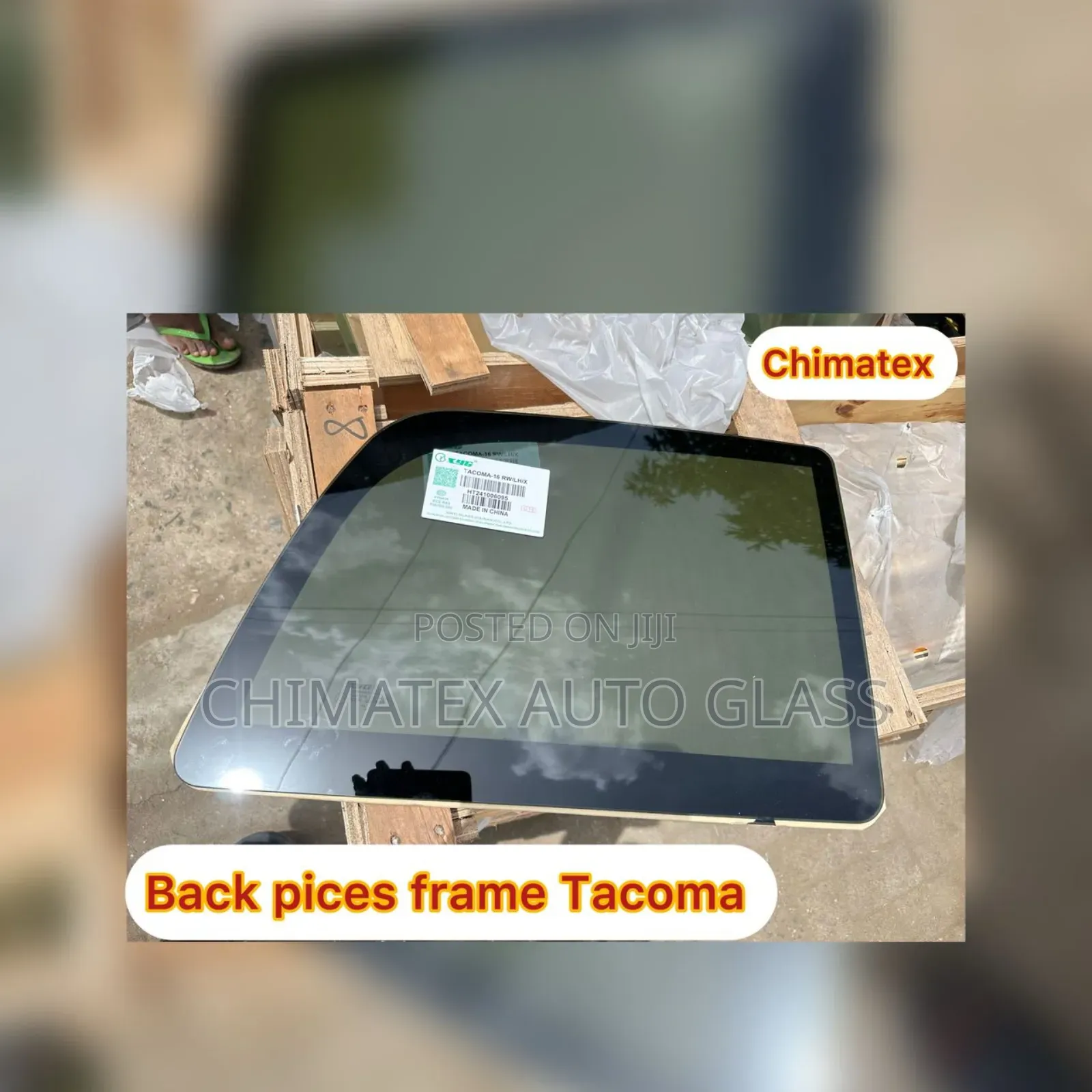 Back Pices Frame Glass Toyota Tacoma Available We Deliver
