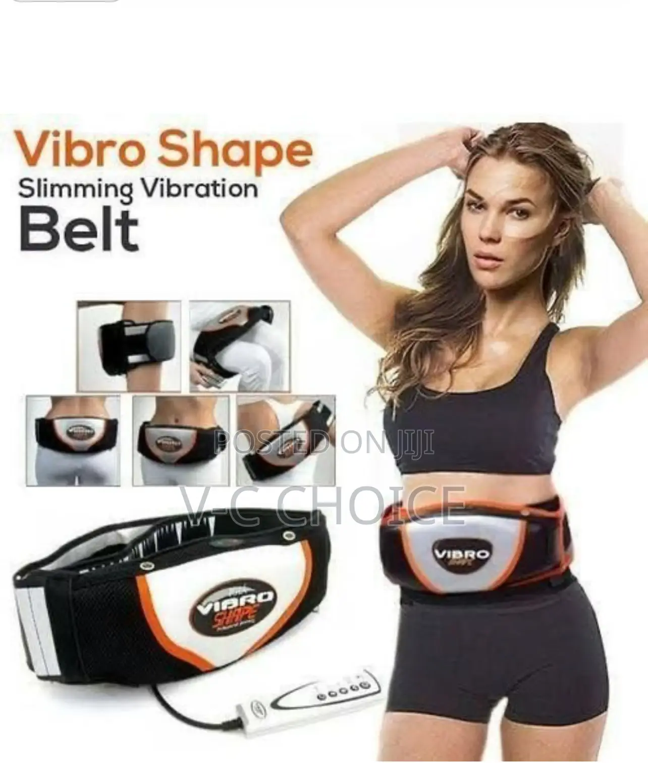 Rubber Round Vibro Shaper Belt, For Massage