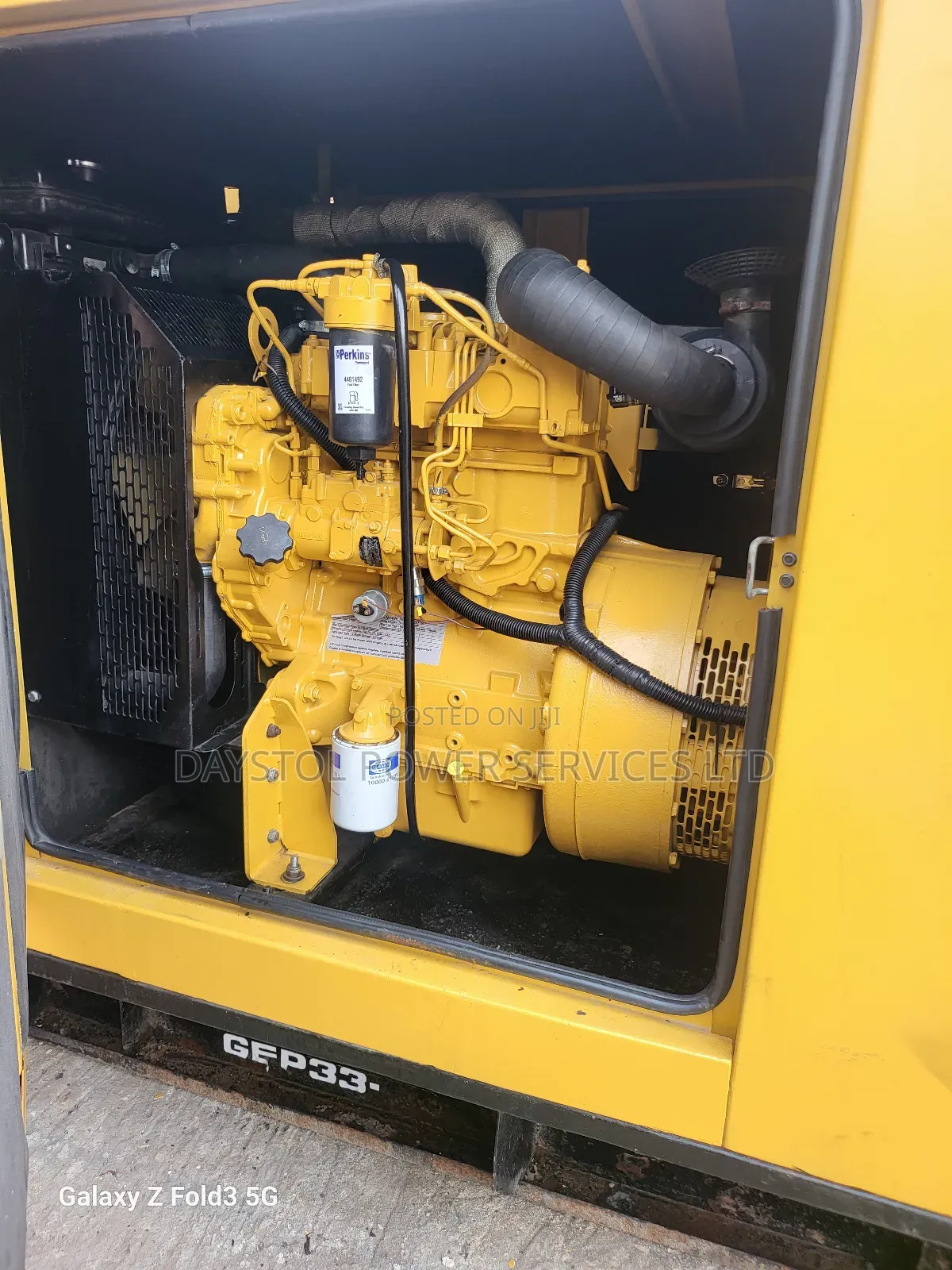 Semi-New 33kva Cat Mantrac (Uk Perkins Engine)Soundproof Gen