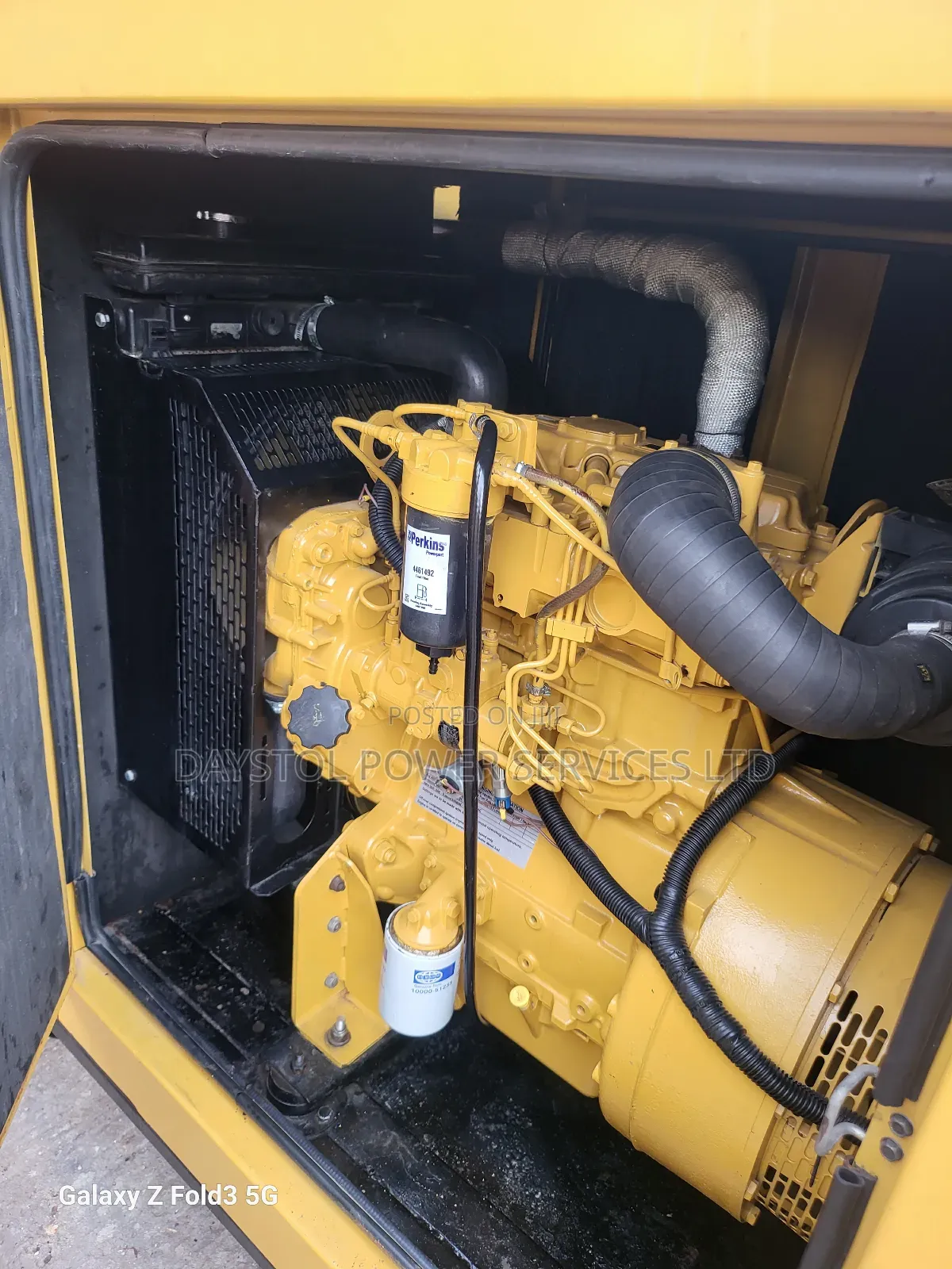 Semi-New 33kva Cat Mantrac (Uk Perkins Engine)Soundproof Gen