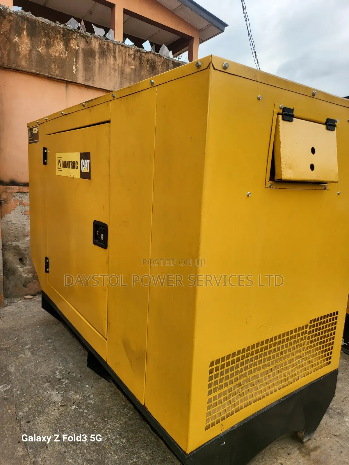 Semi-New 33kva Cat Mantrac (Uk Perkins Engine)Soundproof Gen