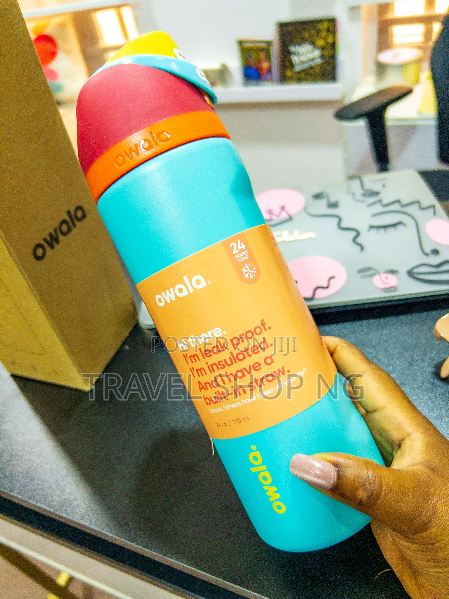 Owala Freesip Thermal Flask - 32oz Insulated Water Bottle