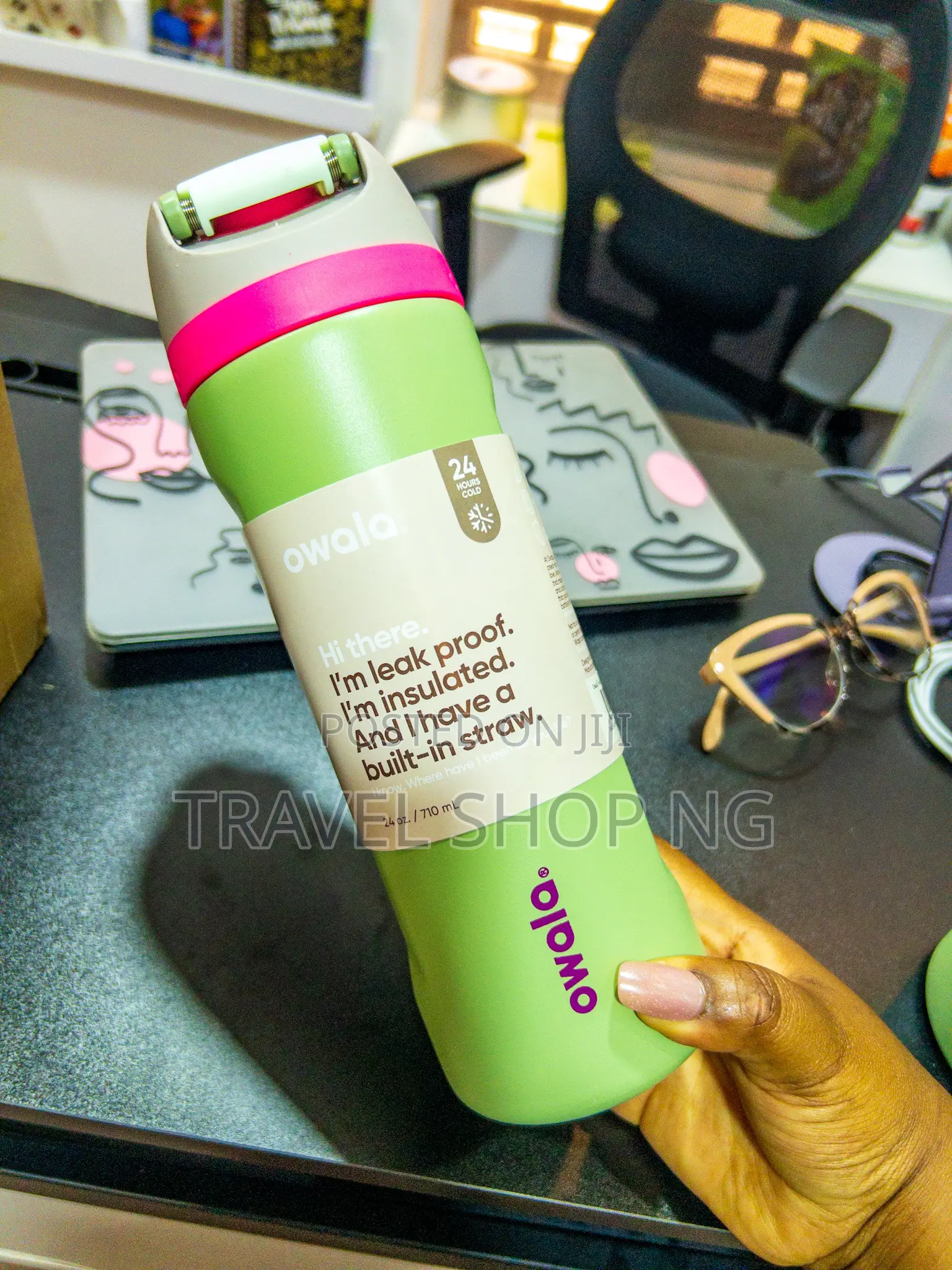 Owala Freesip Thermal Flask - 32oz Insulated Water Bottle
