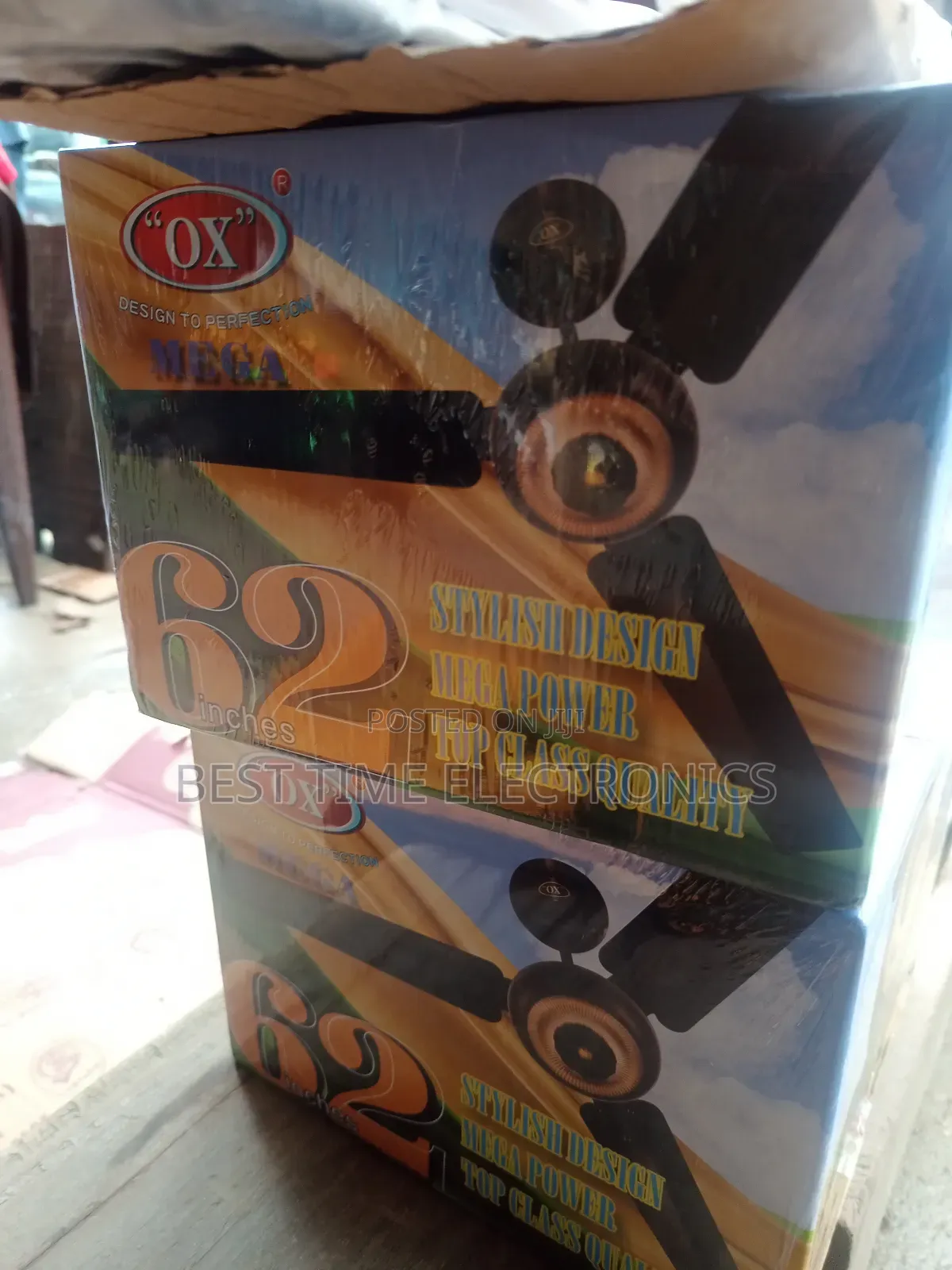 62" Ox Giant Ceiling Electrical Fan