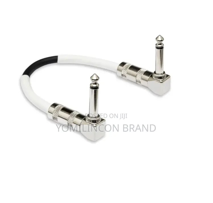 Hosatech Cpe-112 Guitar Patch Cable 12in Hosa Right-Angle