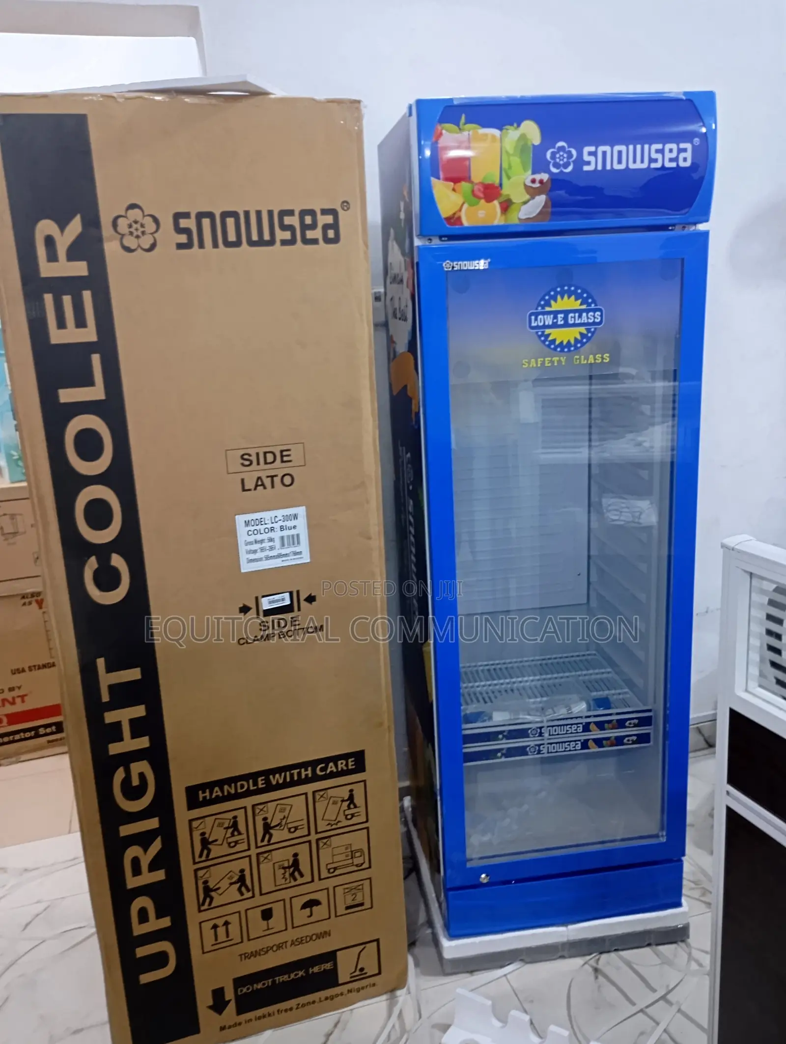 Snowsea Single Door Display Chiller Lc-300w With Led Light