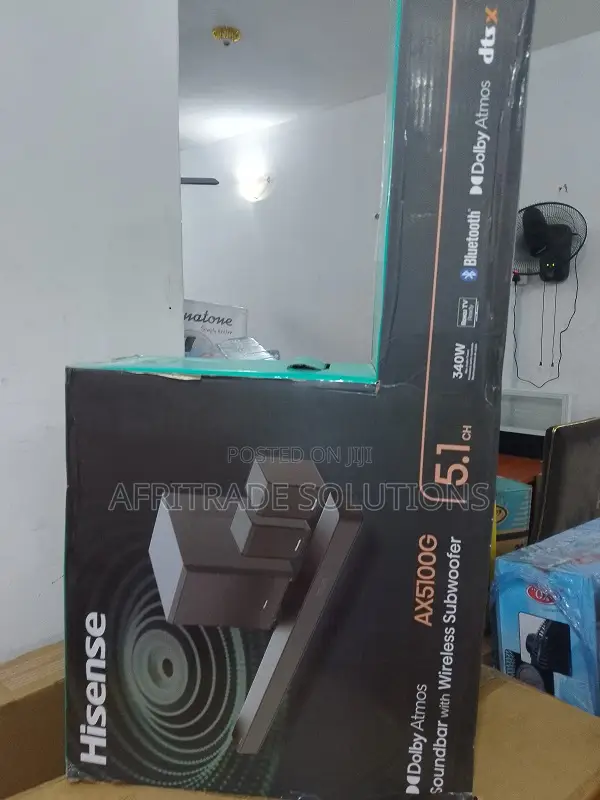 Hisense 5.1ch 340wtts Ax-5100g Powerful Sound Bar