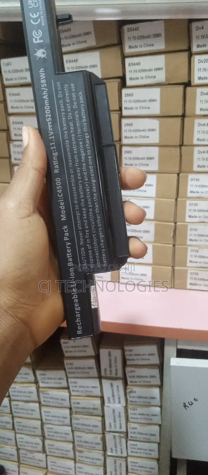 Zinox Clevo C4500 Series Battery