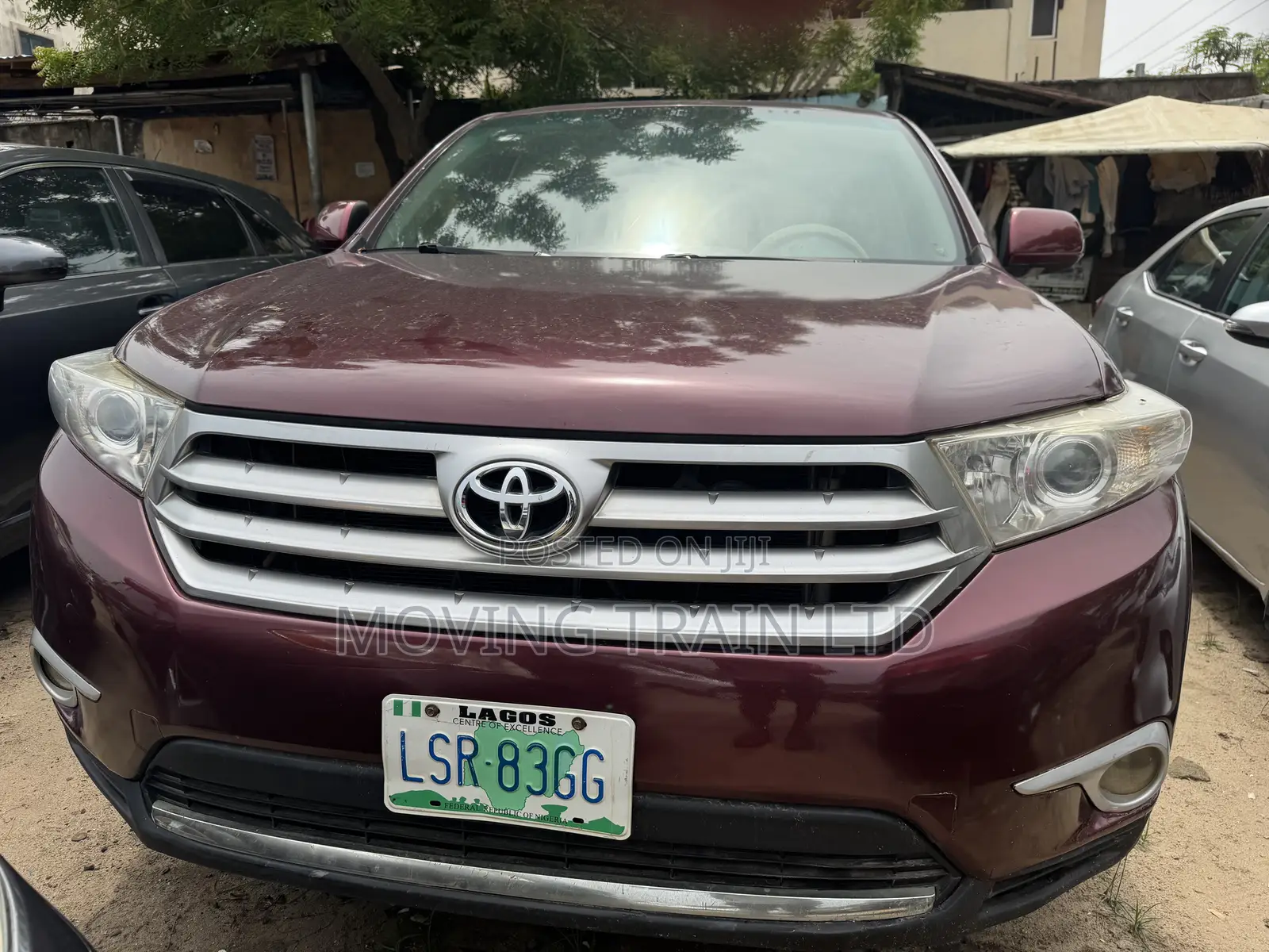 Toyota Highlander Limited 2011 Red
