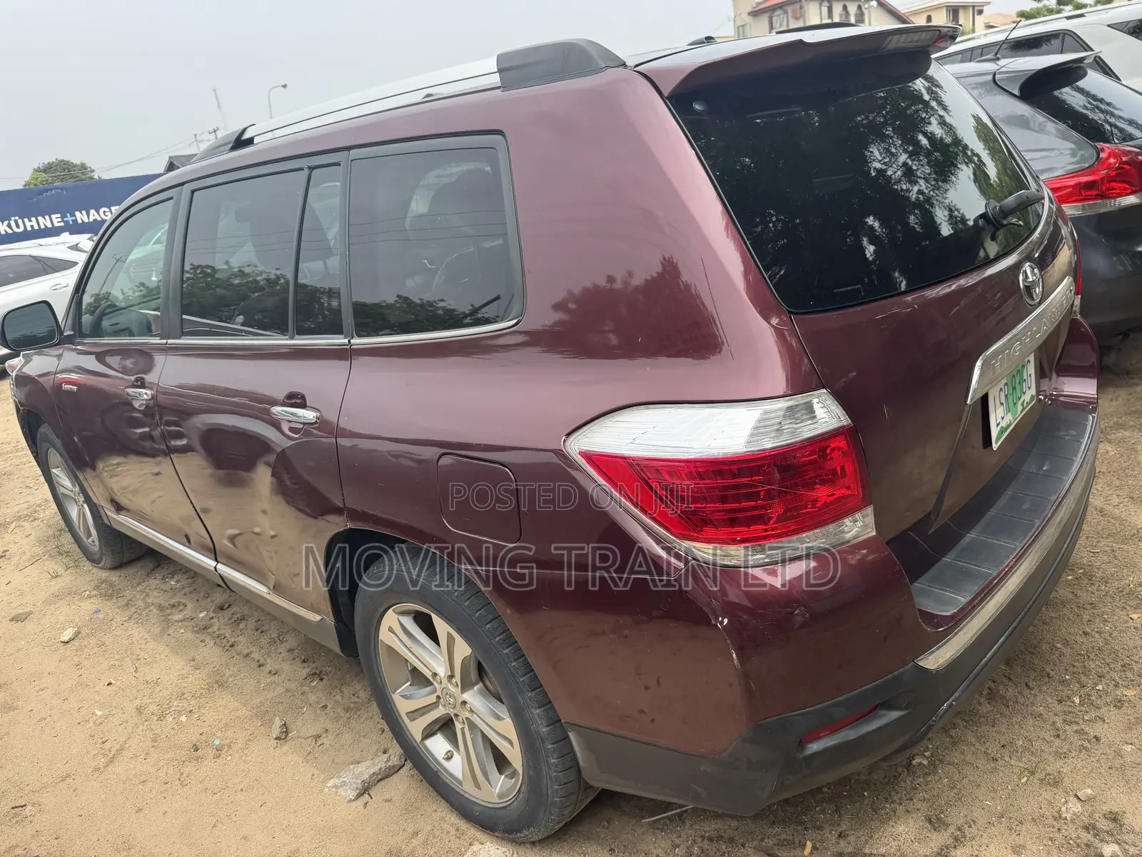 Toyota Highlander Limited 2011 Red