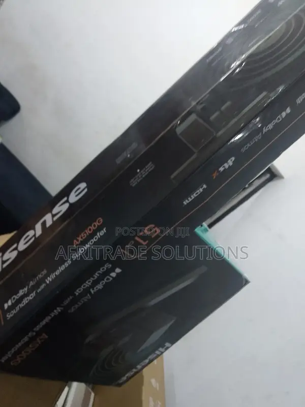 New 5.1ch 340watts Hisense Ax5100g Sound Bar