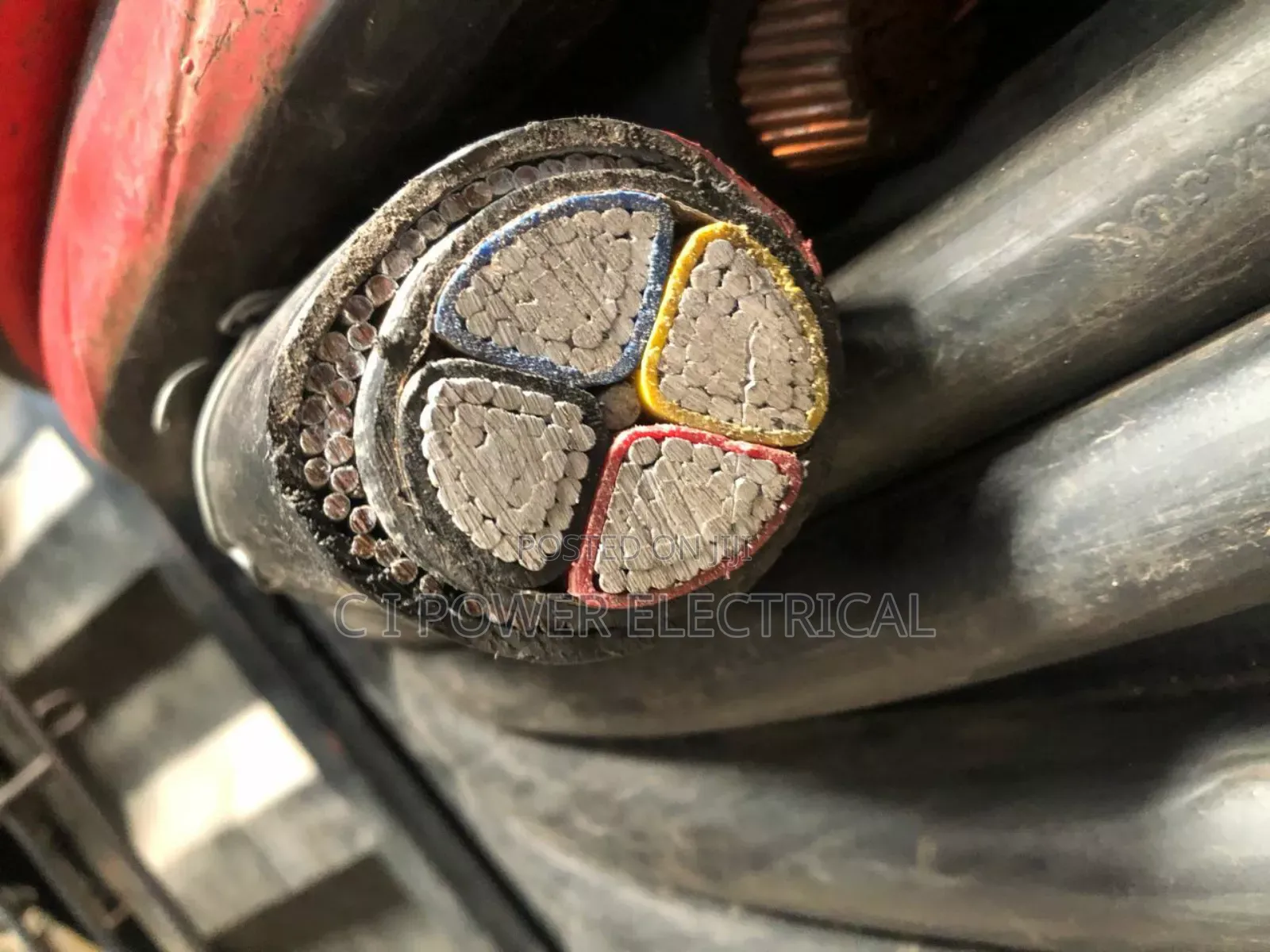 185mm 4 Core Aluminum Armored Cable