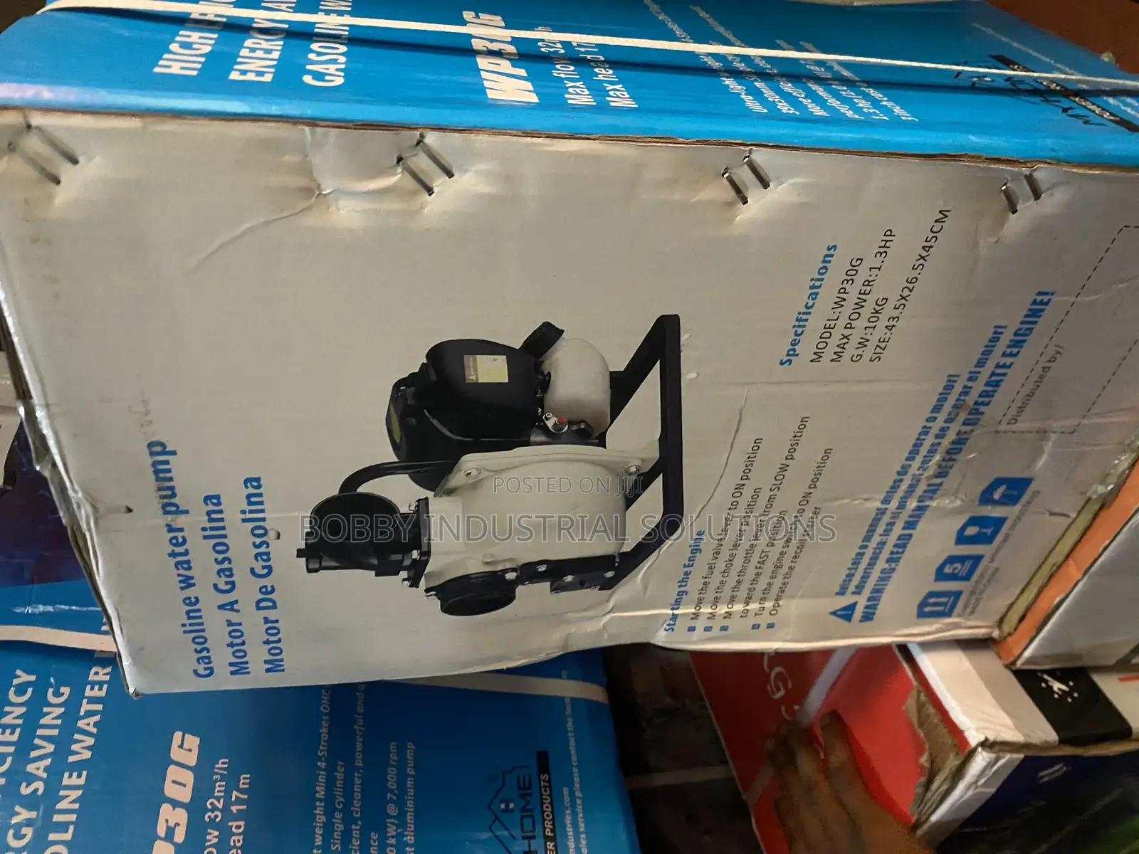 Gasoline High Energy Saving Water Pumps