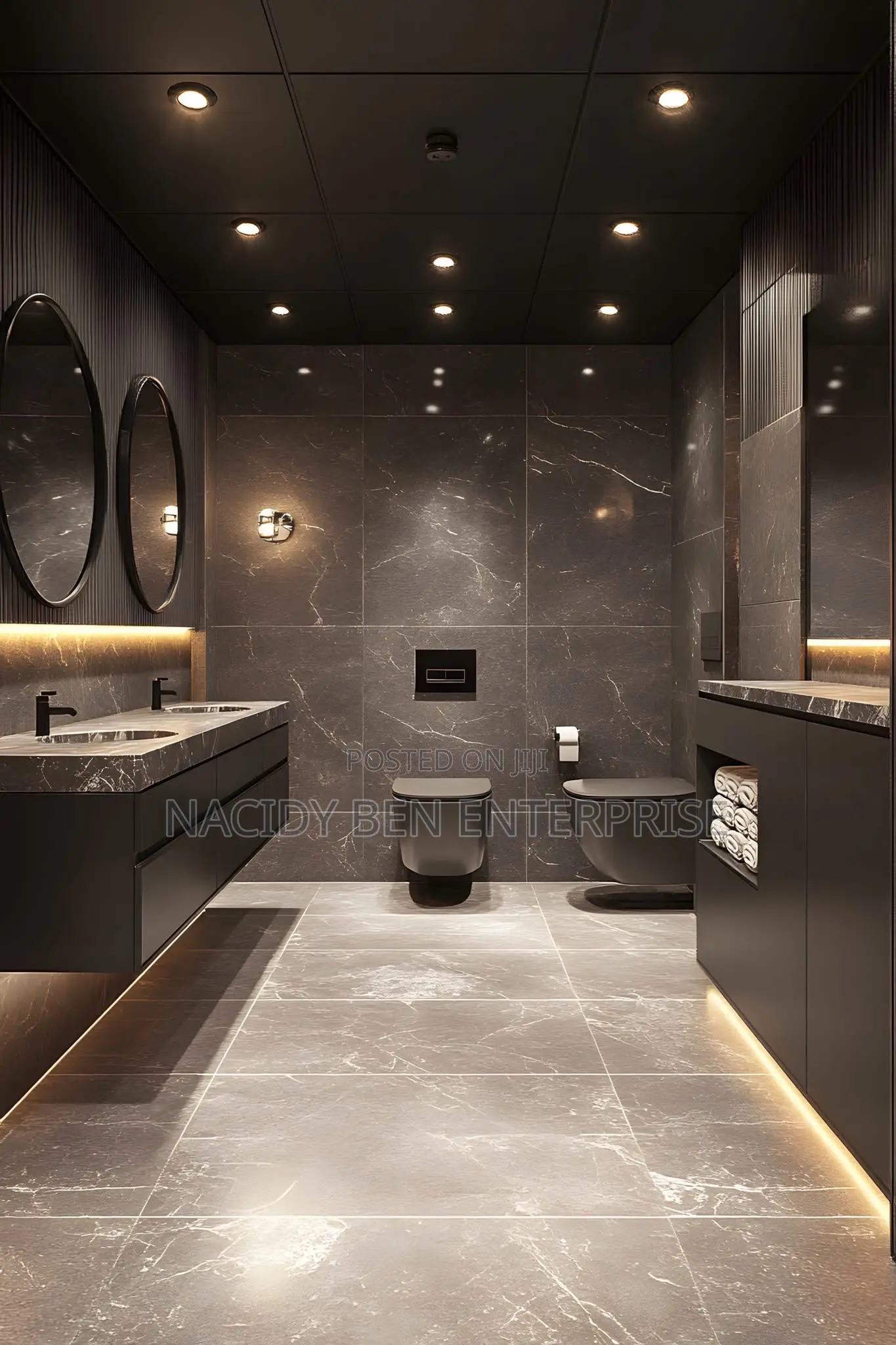 Black Conceal Wc