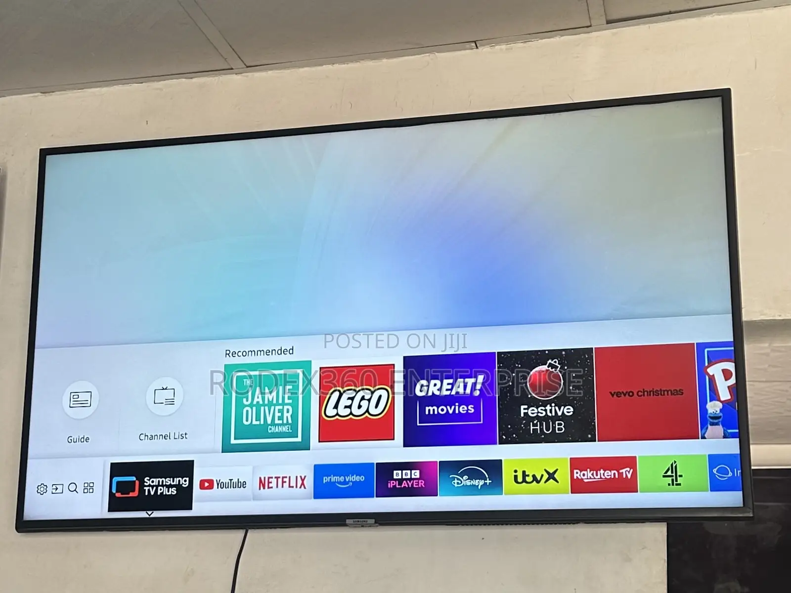 Uk- Used 50-inch Samsung Smart Tv For Sale