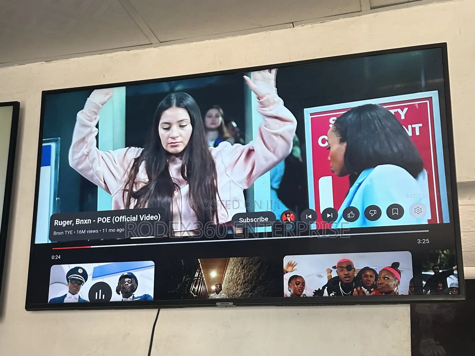 Uk- Used 50-inch Samsung Smart Tv For Sale