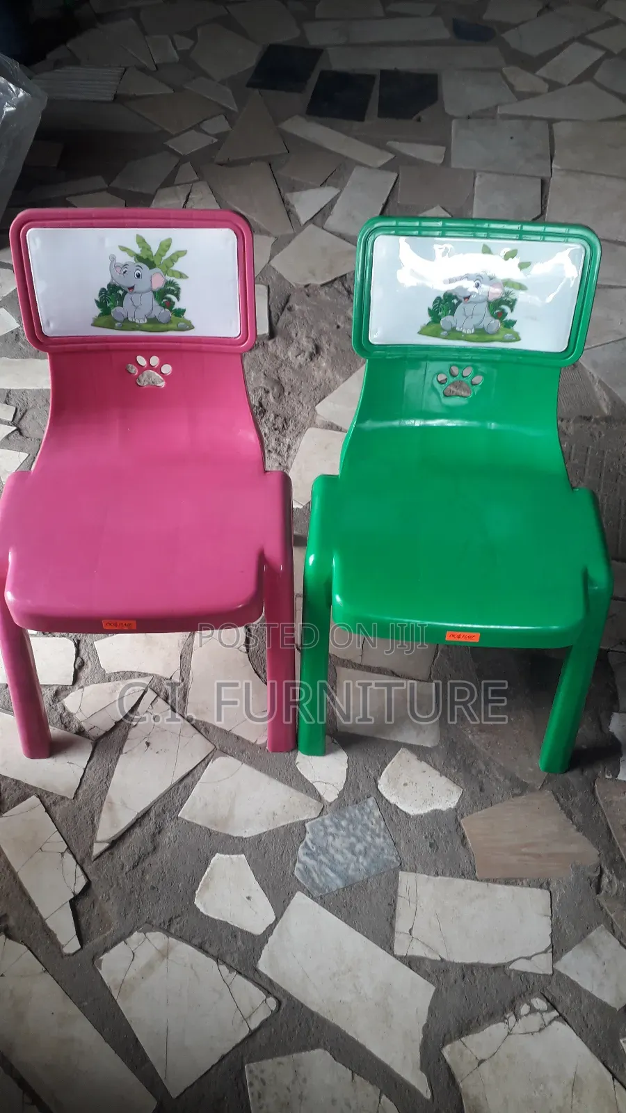 Good Plastic Chair for Kids With Four Legs