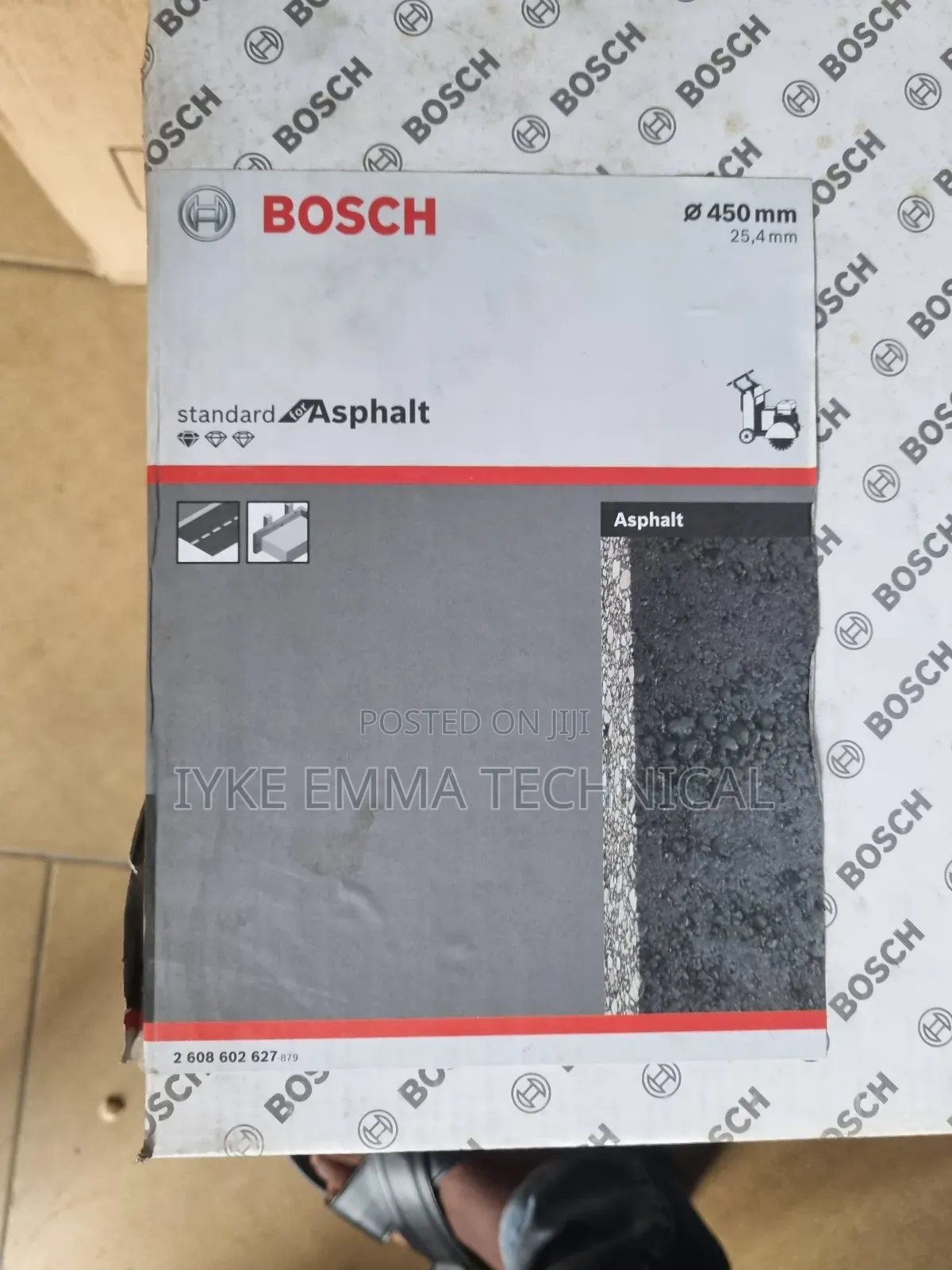 Asphalt Diamond
Cutting Disc - Bosch 450mm