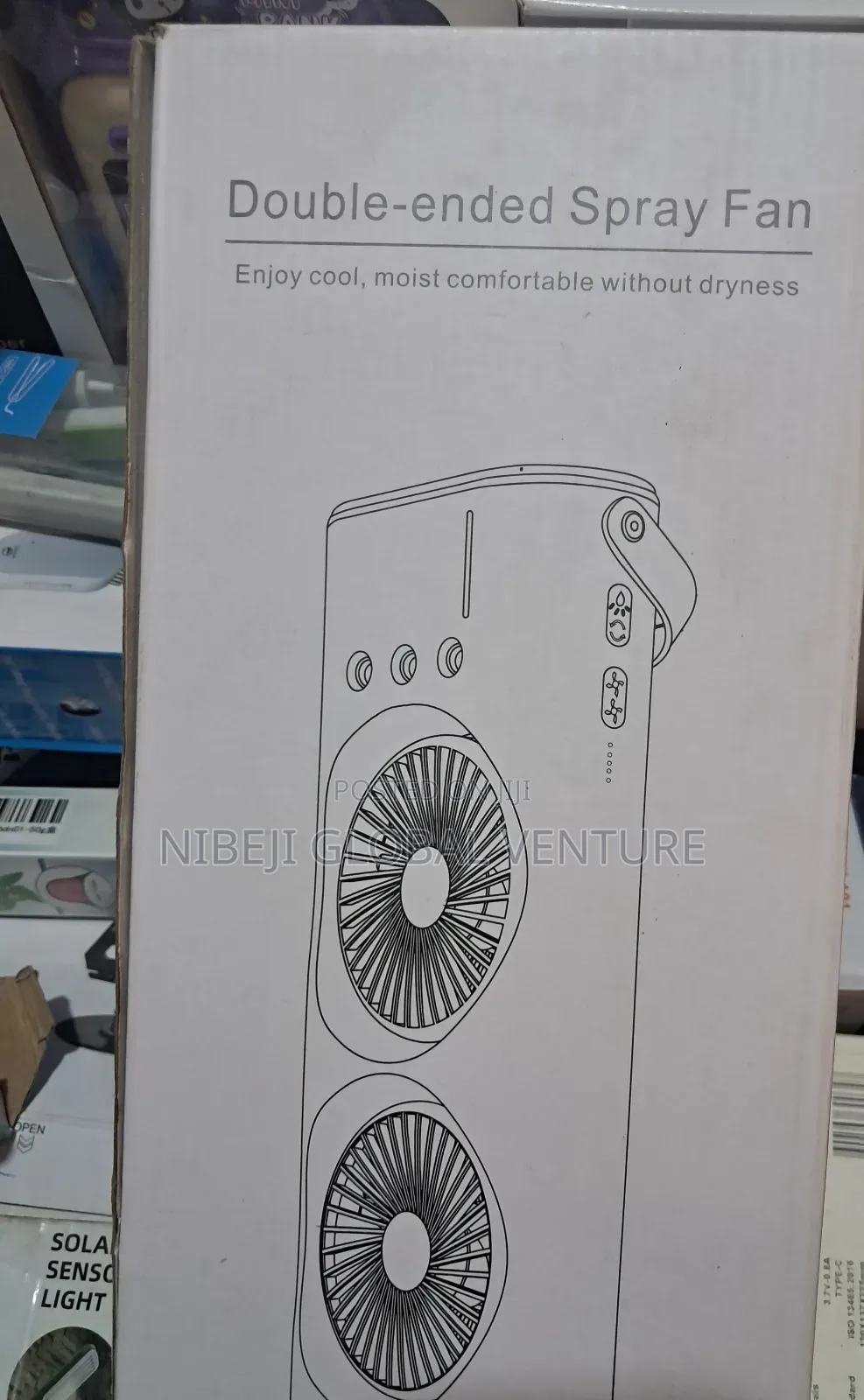 Double Ended Spray Fan