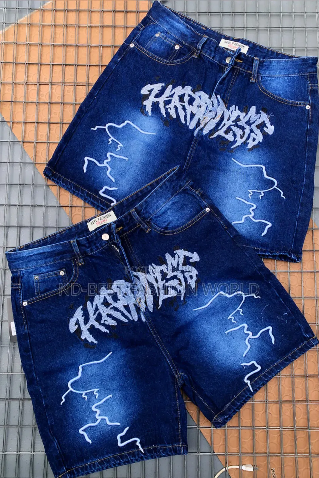 Quality Men's Blue Short Jeans