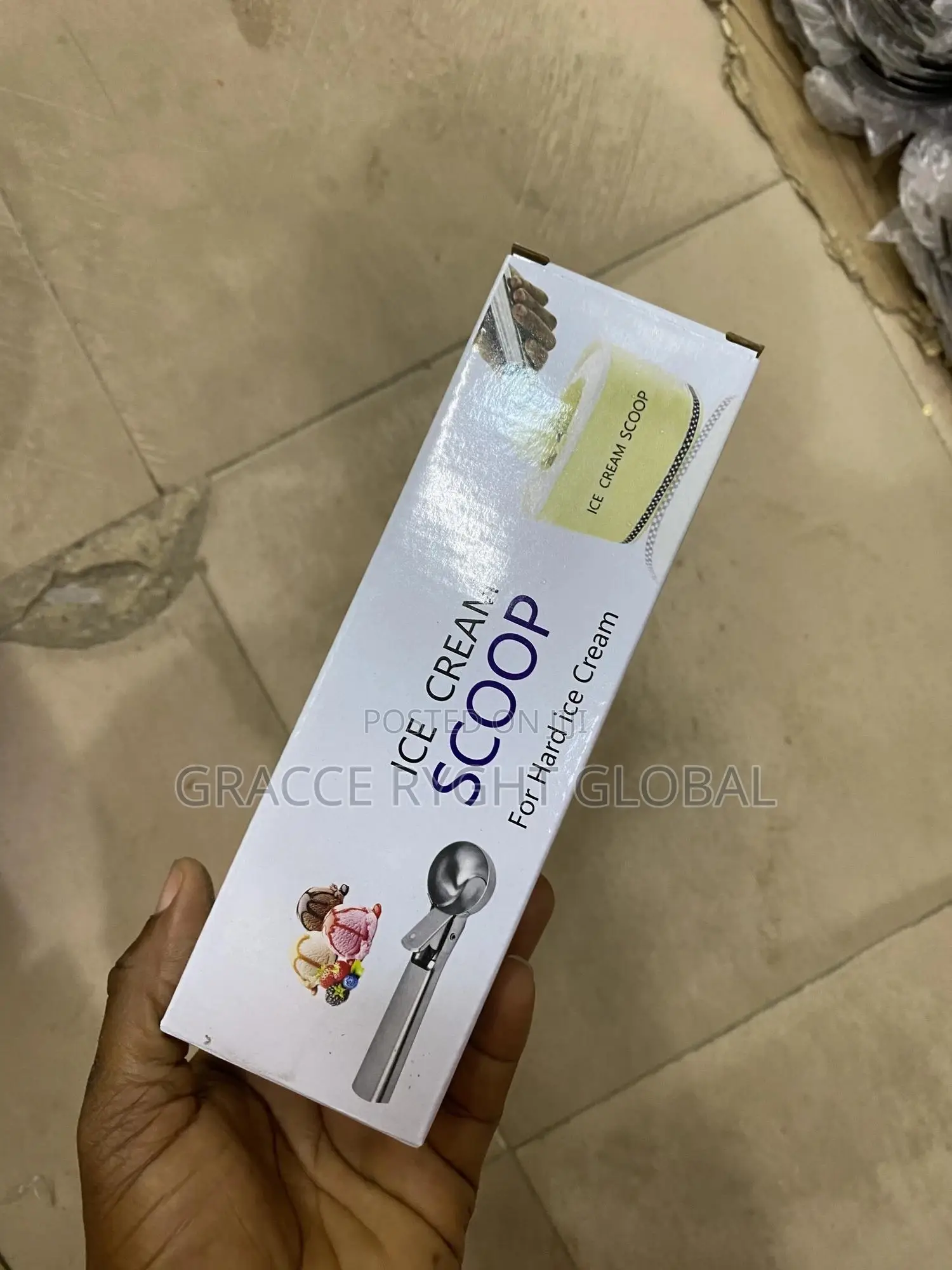 Stainless Steel Ice Cream Scoop