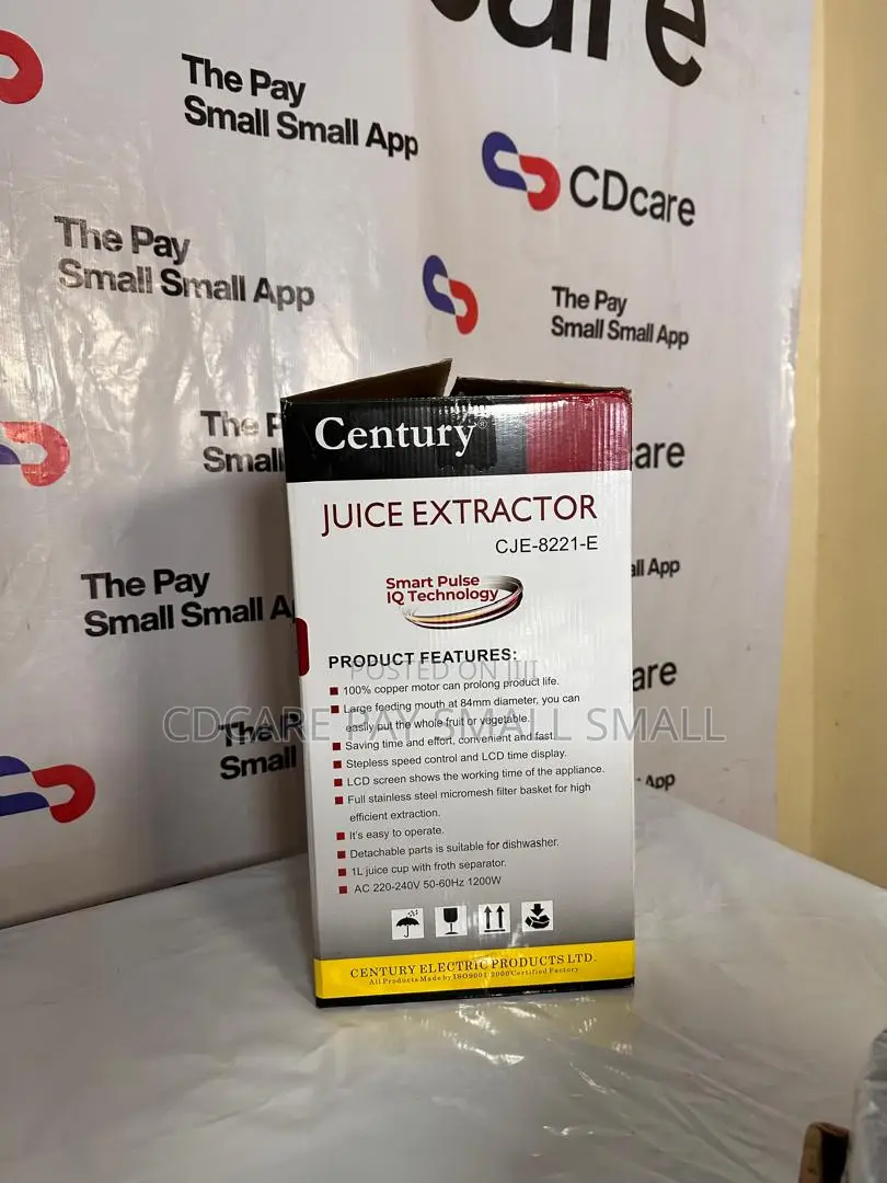Pay Small Small Century Juice Extractor On Cdcare.App