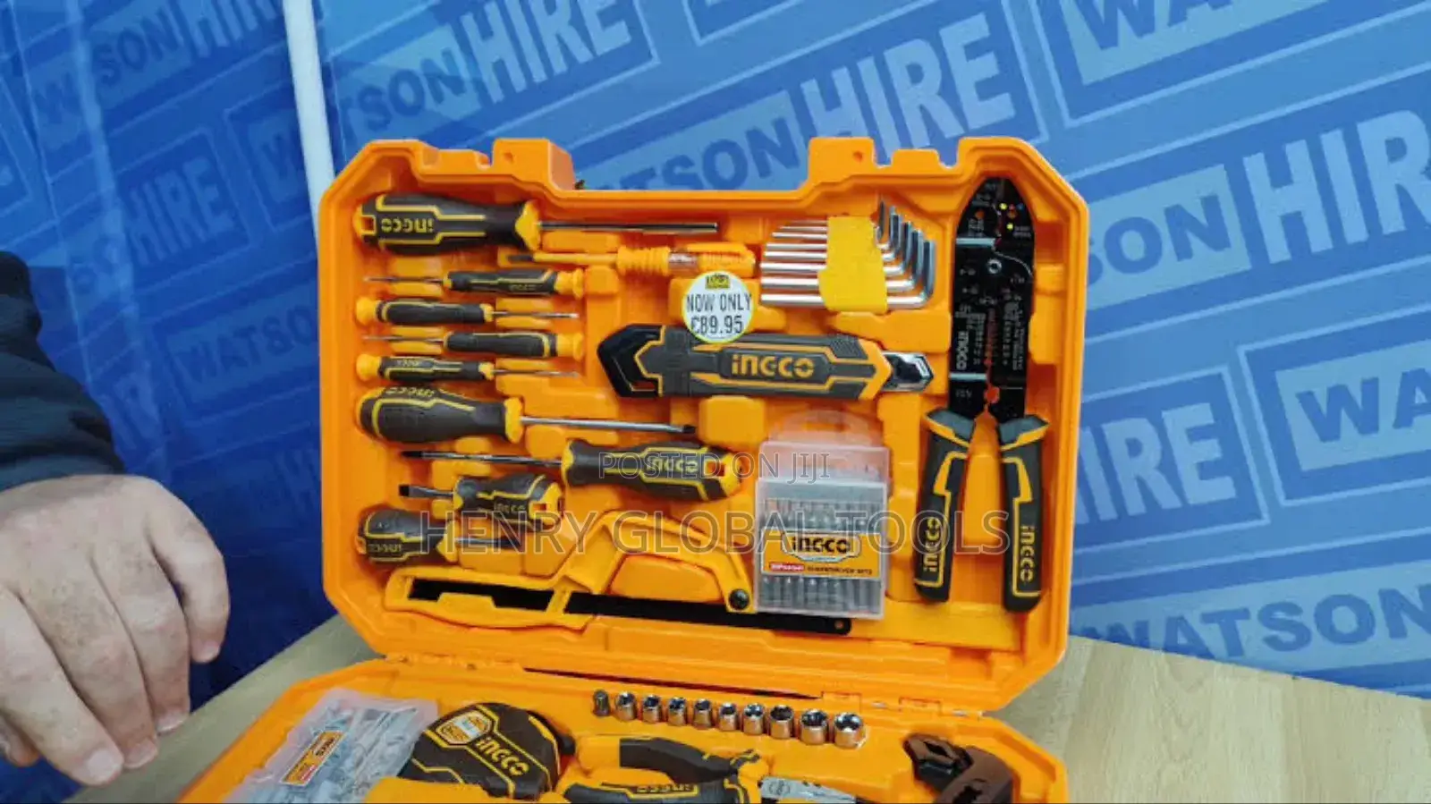 168pcs Ingco Tools Set