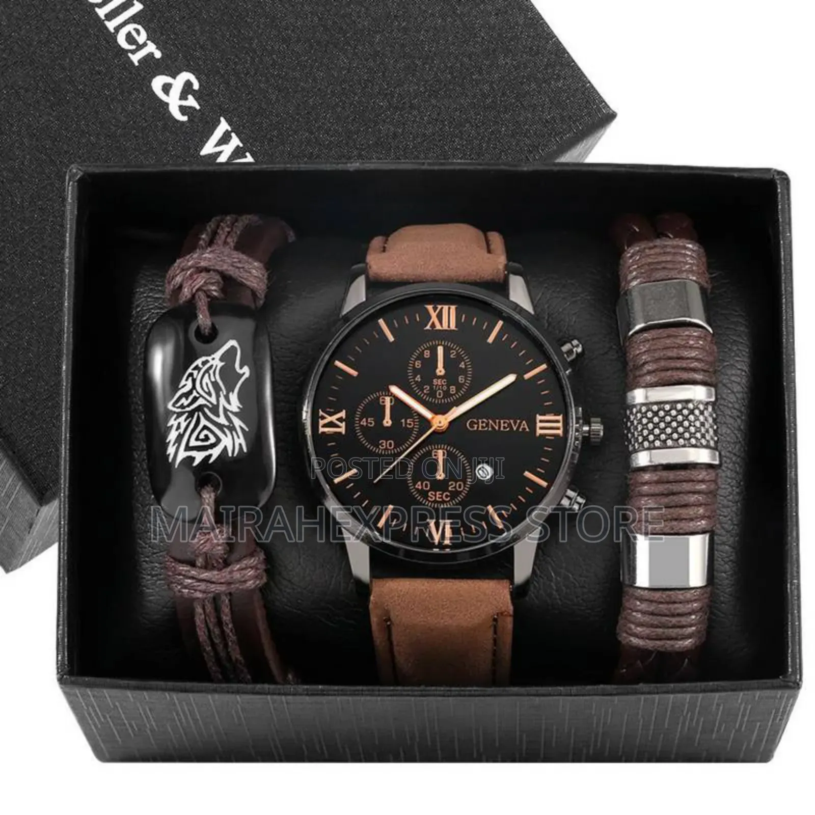 Abel 3 Pieces Men Watch Set