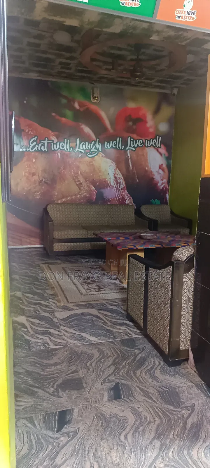 A Functional Eatery for Lease at New Bodija Ibadan