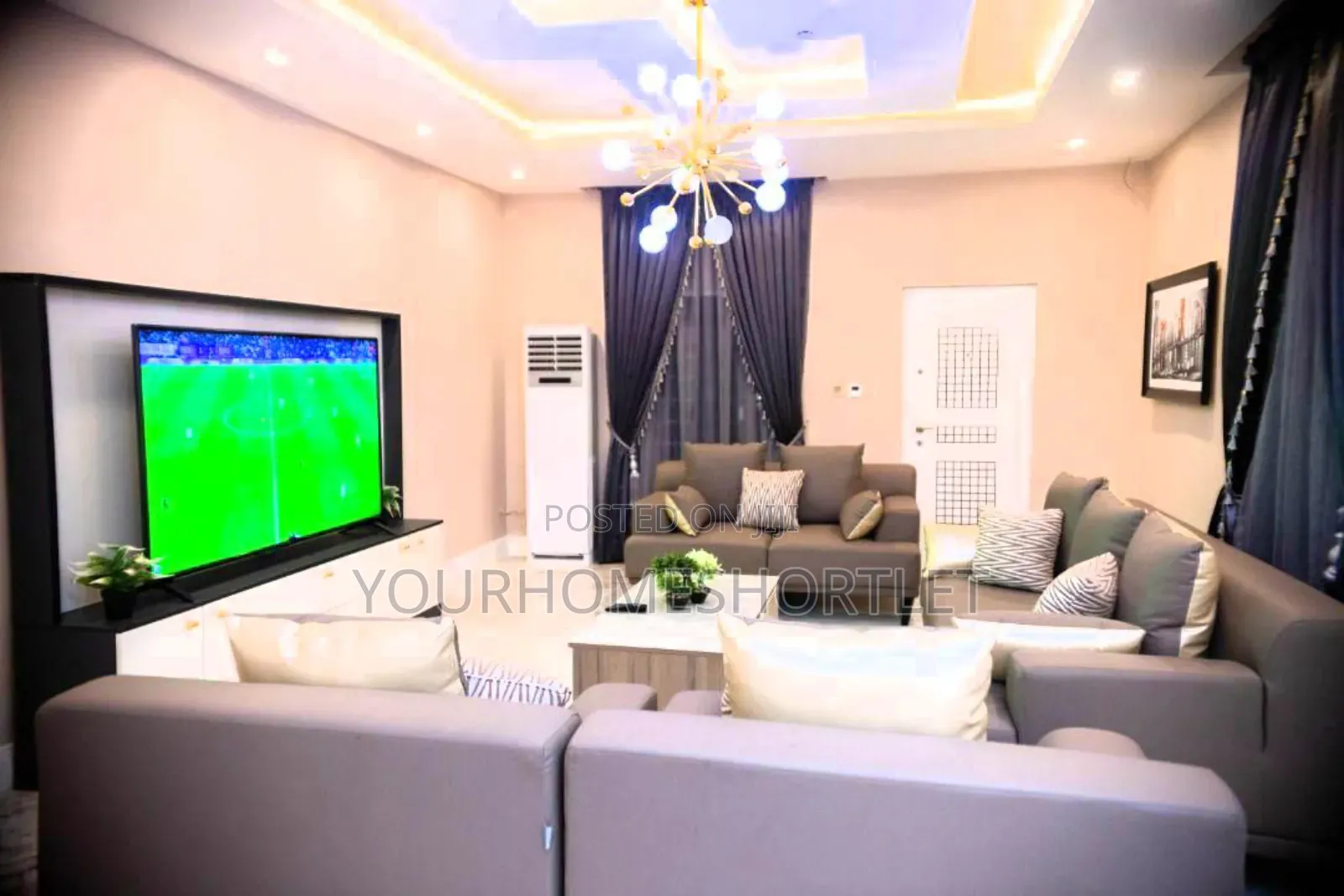 Luxury 4 Bedroom Self Compound That Allows Party