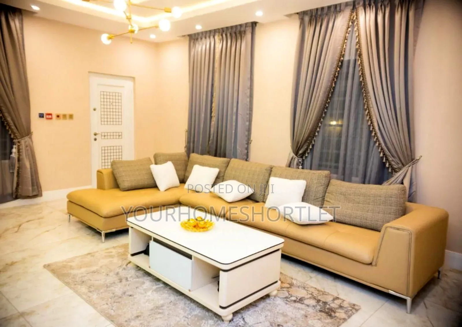 Luxury 4 Bedroom Self Compound That Allows Party
