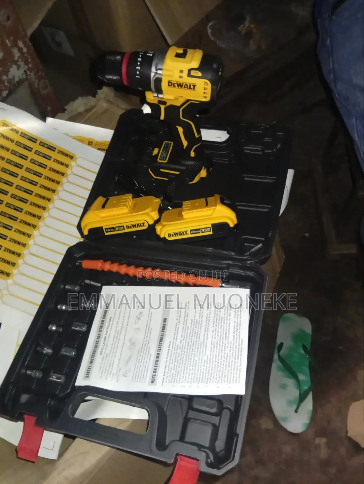 Original Dewalt Battery Drill Brushless