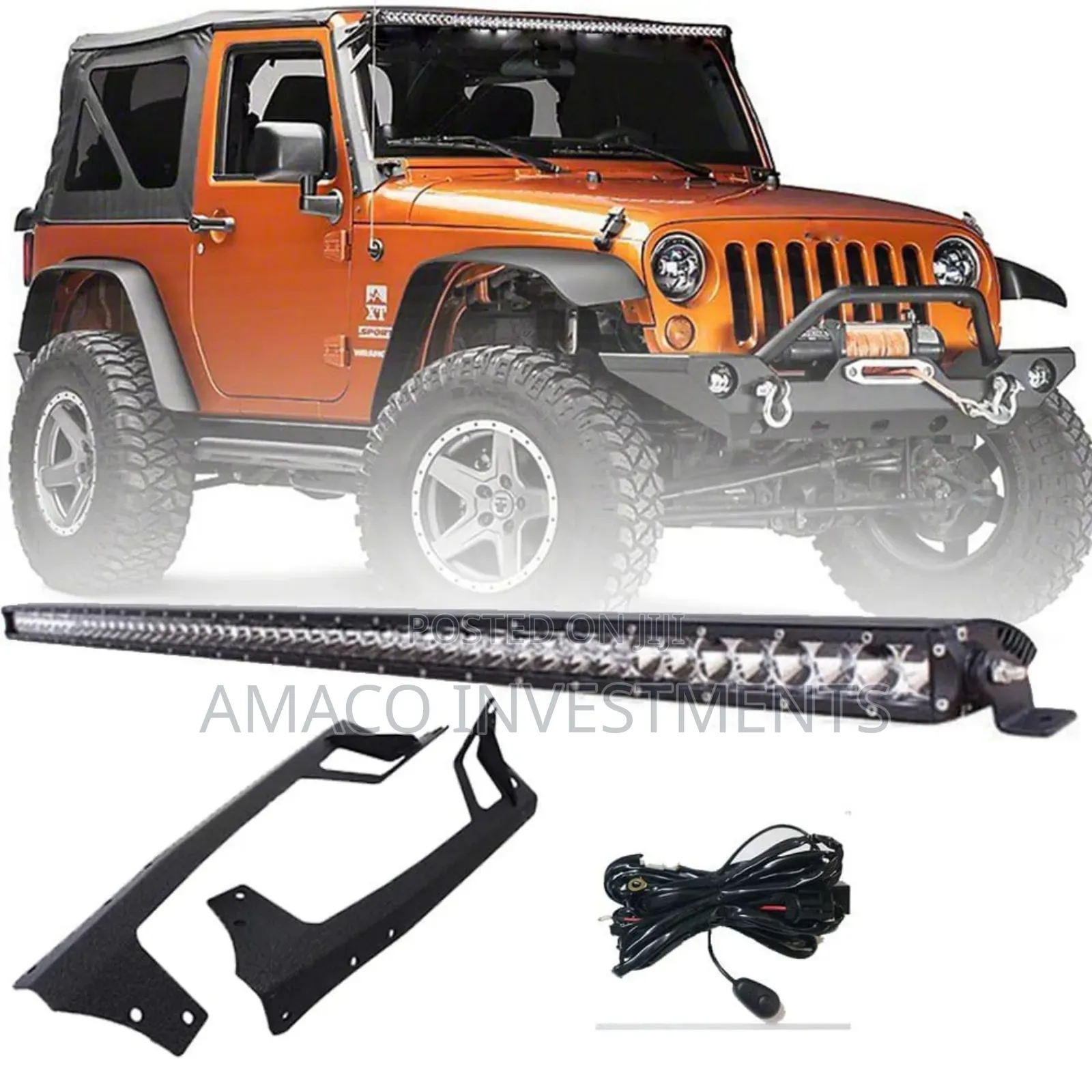 Roof Light and Hanger Wrangler Jeep Jk