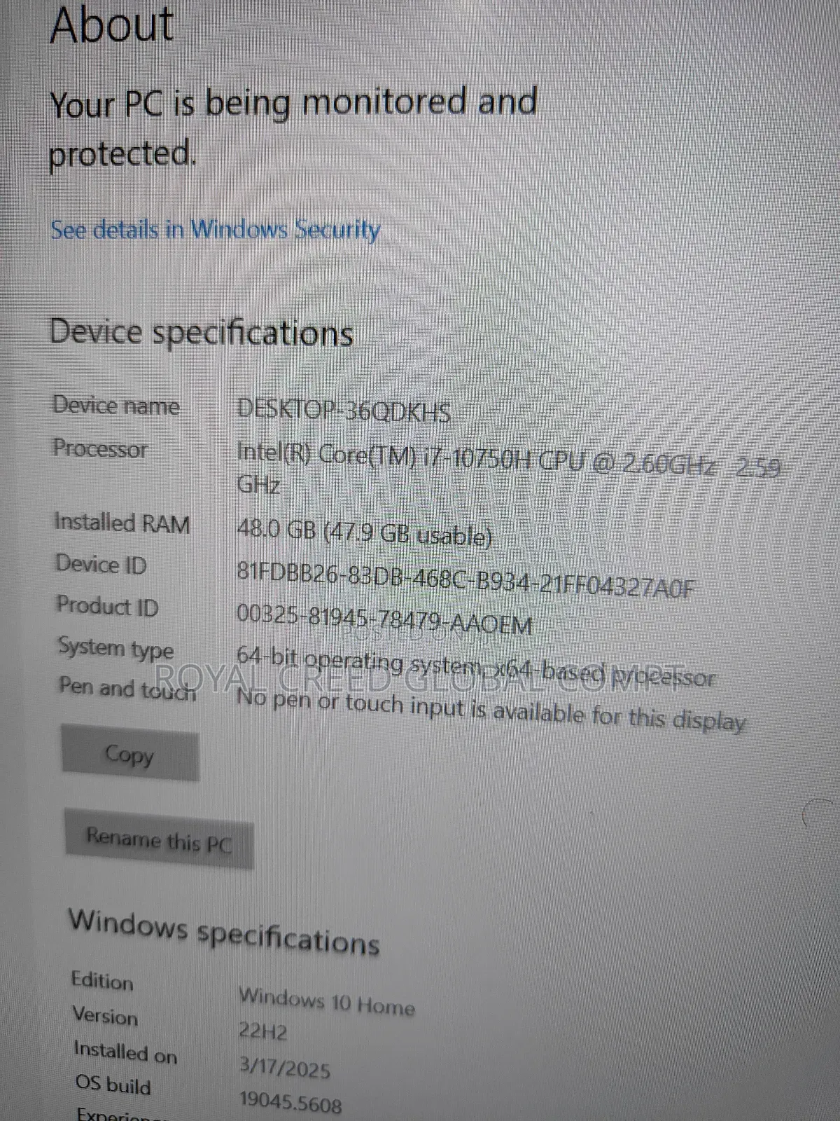Laptop MSI GS63 Stealth 8RD 32GB Intel Core I7 HDD+SSD 1T