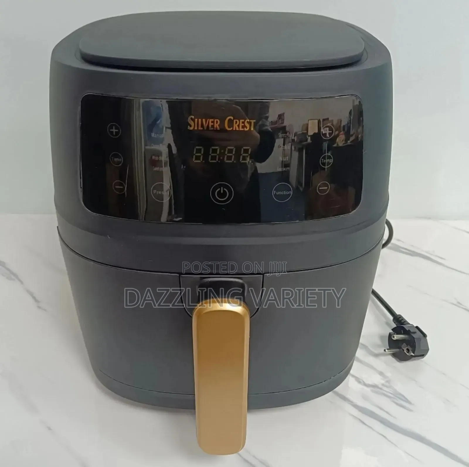 8litres Silvercrest Digital Airfryer for Frying Without Oil