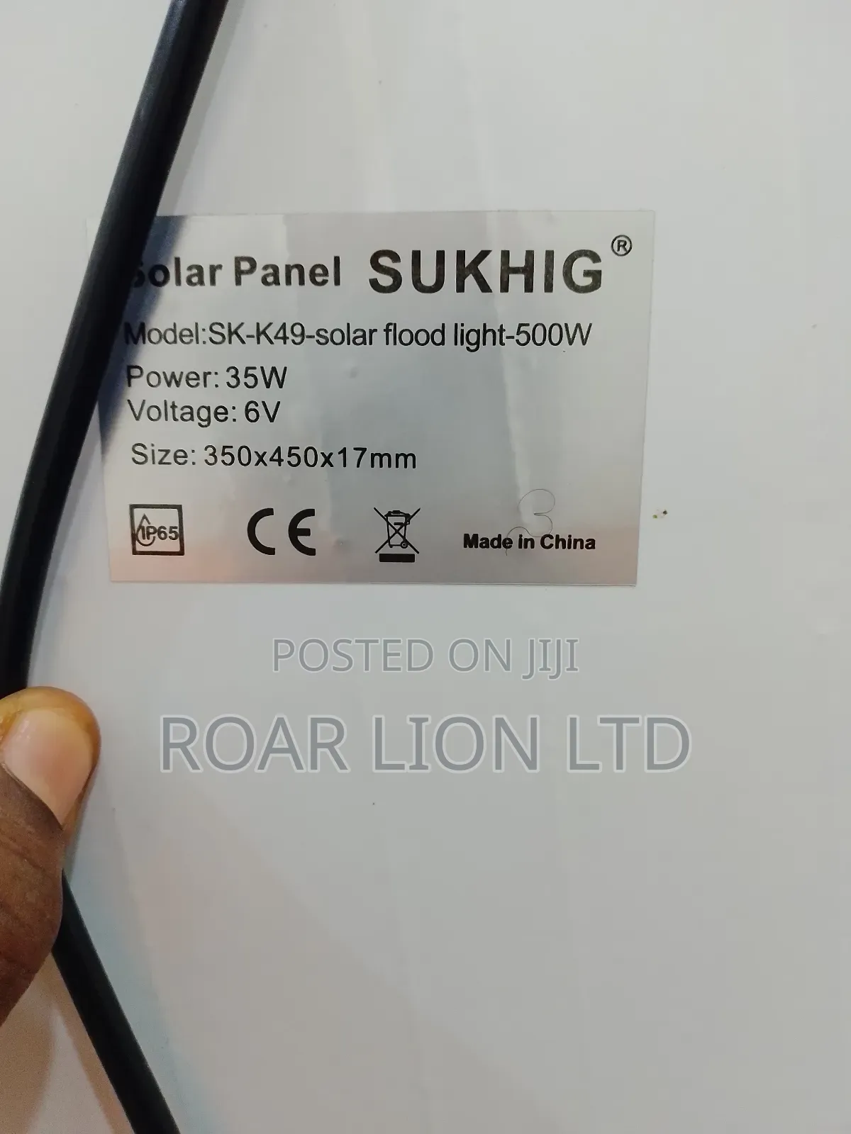 500w Solar Flood Light