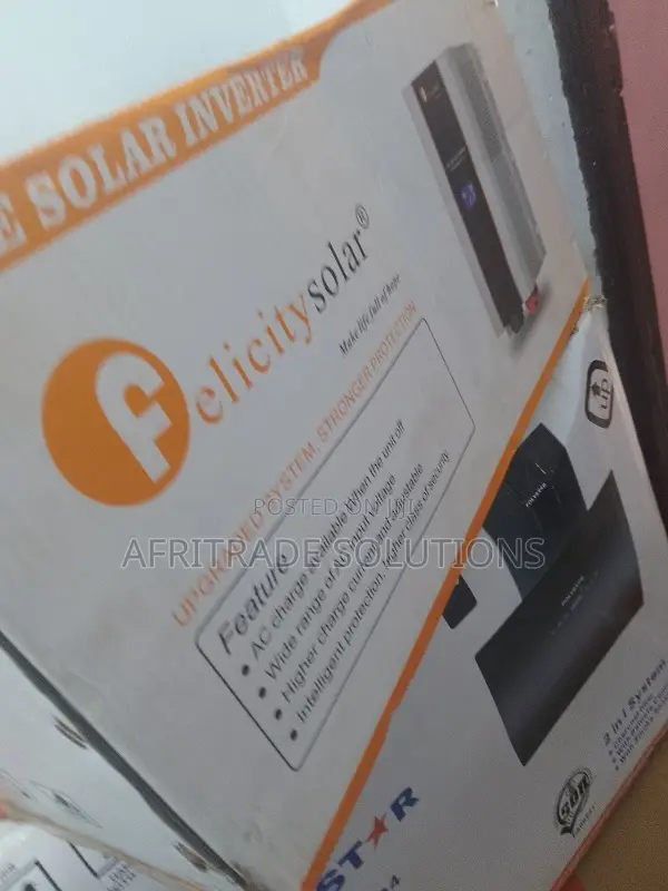 Felicity 2.5kva/24volts Solar Inverter