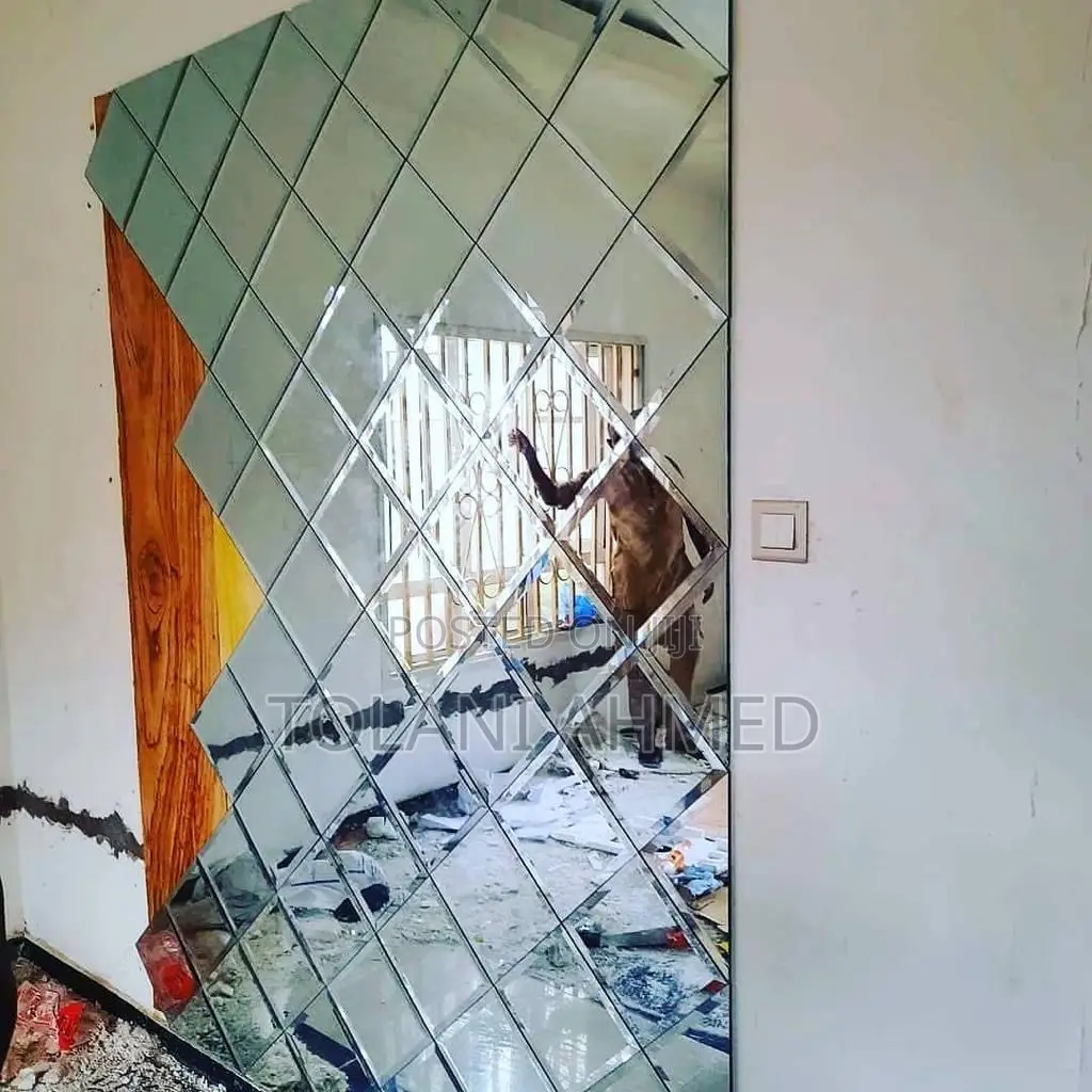 3d Beveled Mirror Glass