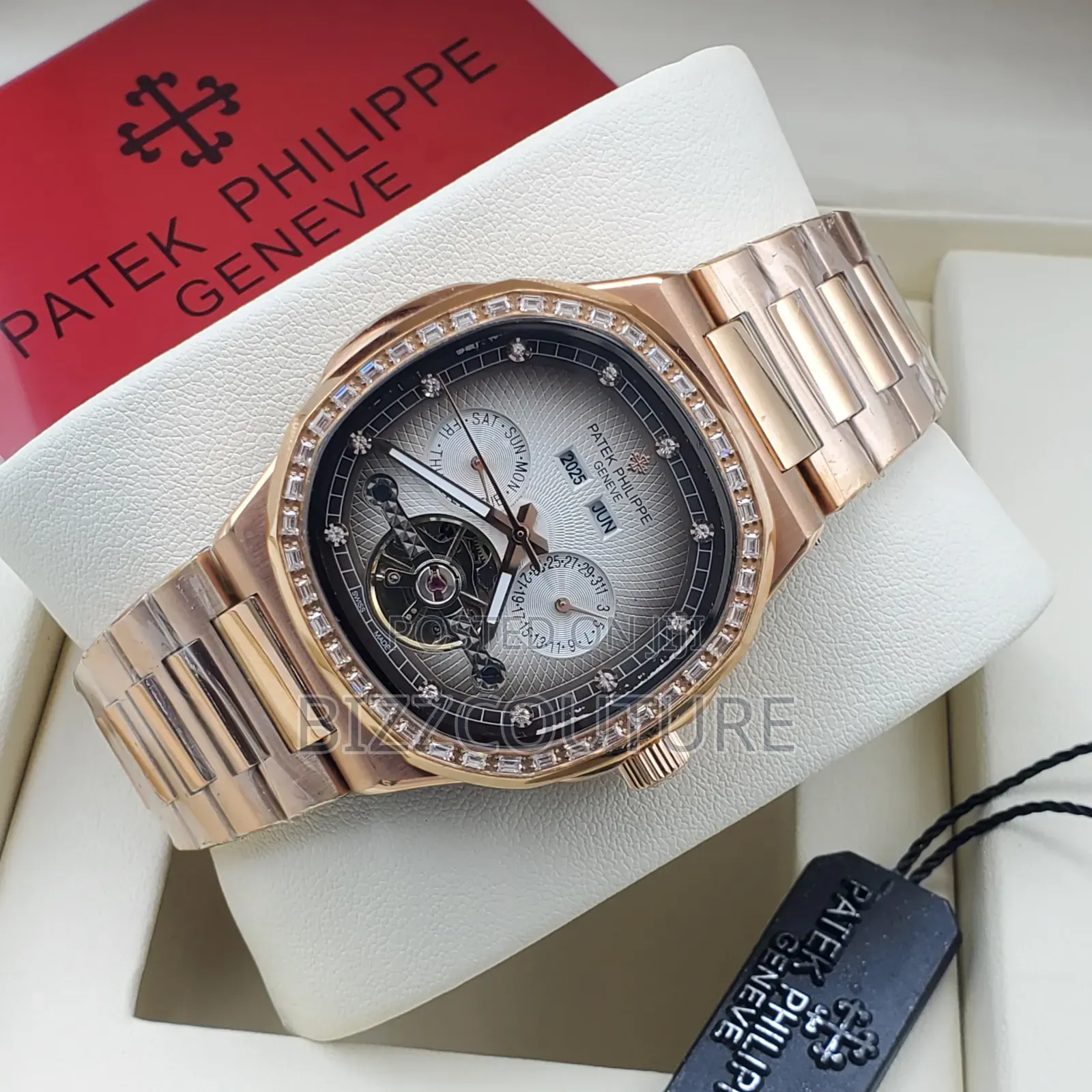 Original Patek Philippe Gold Tone Stainless Steel Watch