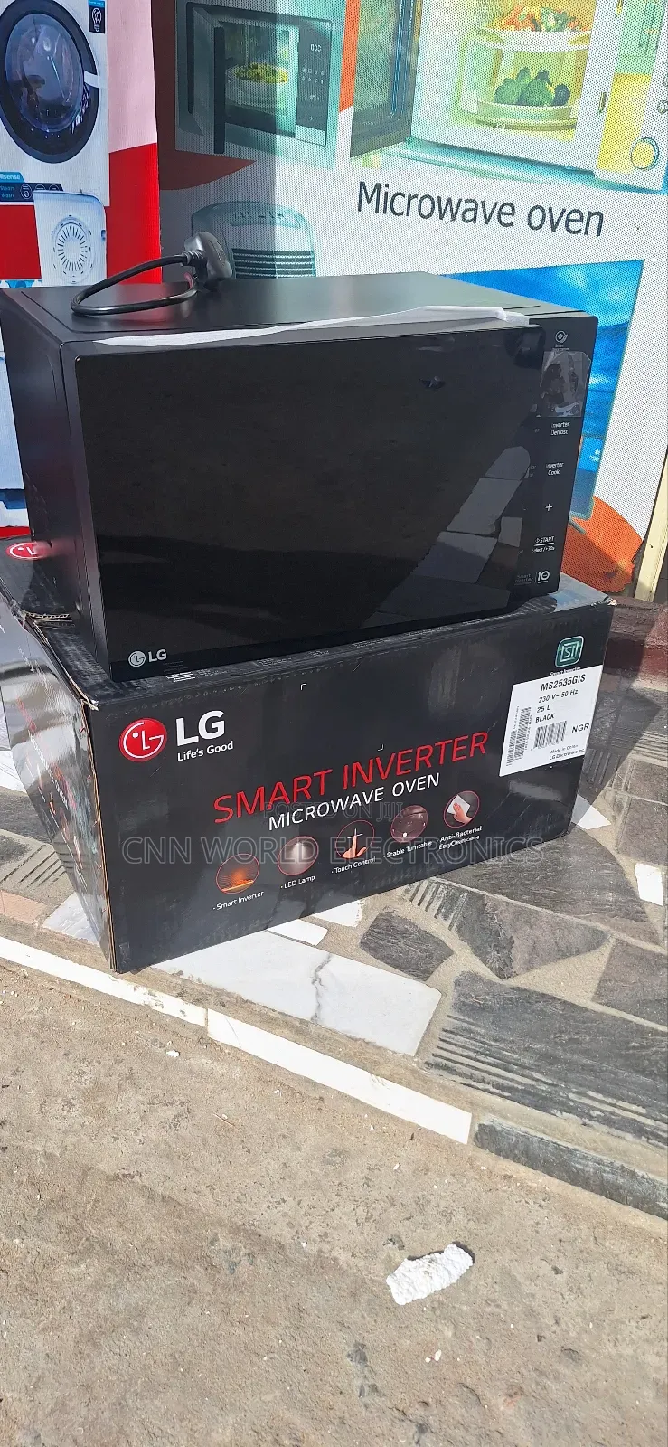 New Lg 25l Inverter Digital Display Microwave Oven Warranty