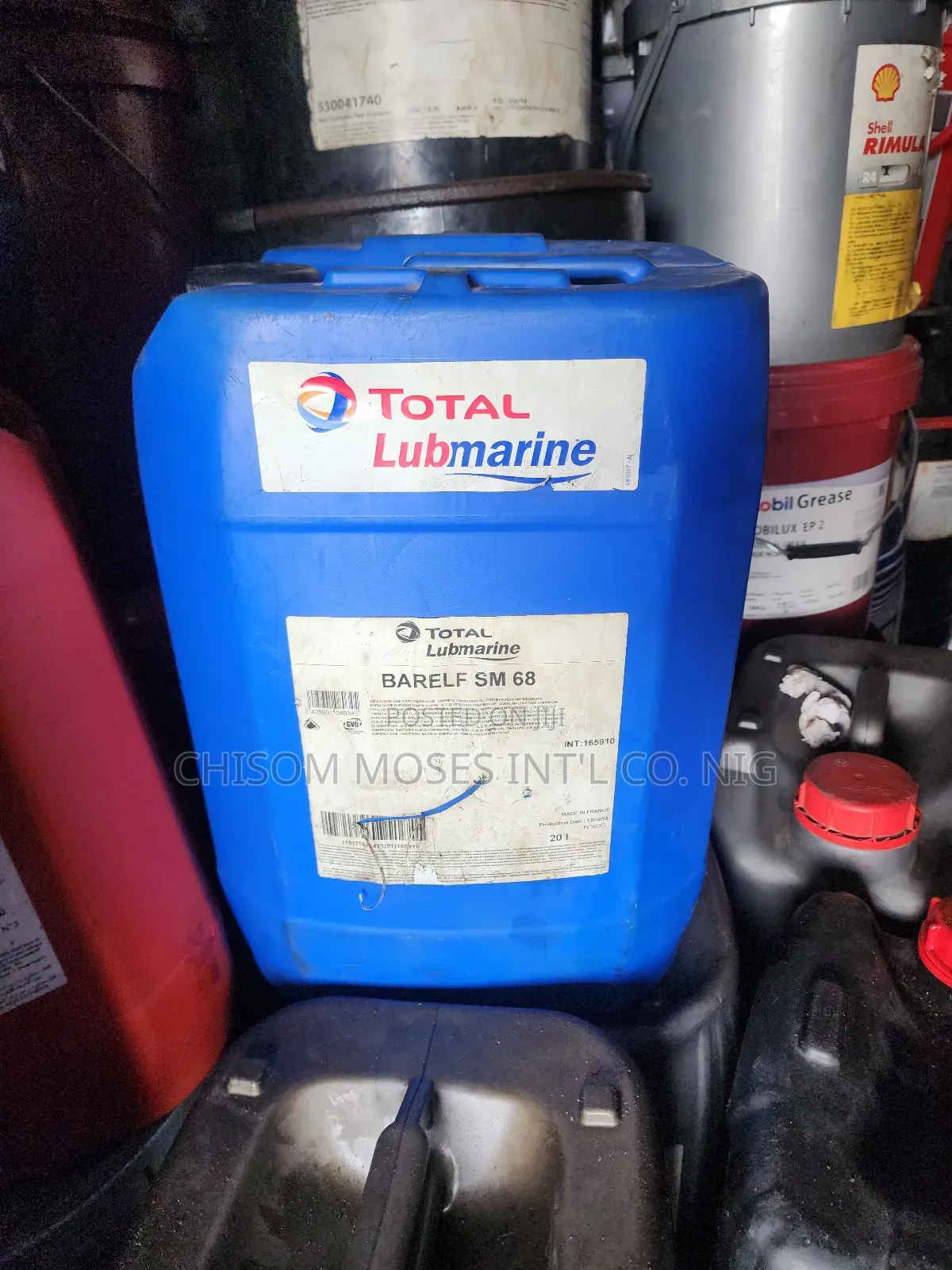 Total Lubmarine Barelf Sm 68, A Synthetic Pao-based Oil