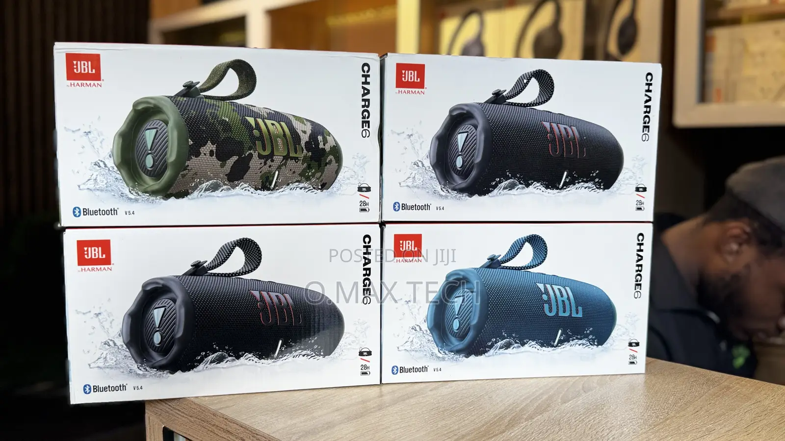 Jbl Charge 6 Waterproof & Dustproof Bluetooth Speaker