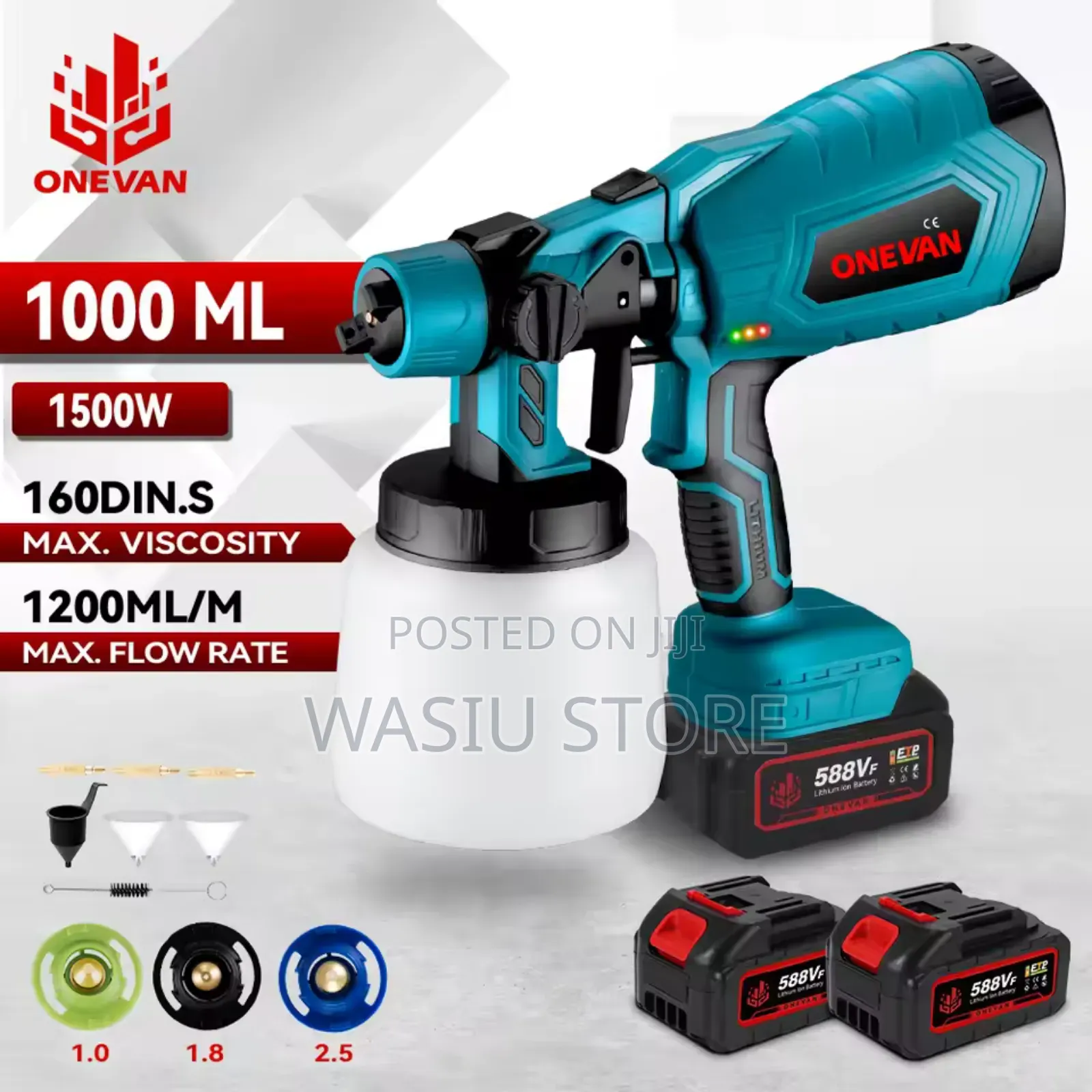 600w Electric Spray Gun Machine 800ml