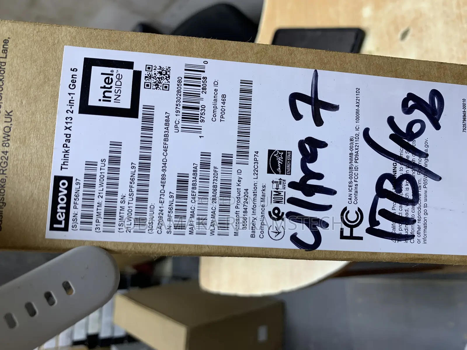 New Laptop Lenovo ThinkPad X131e 16GB Intel Core Ultra 7 SSD 1T