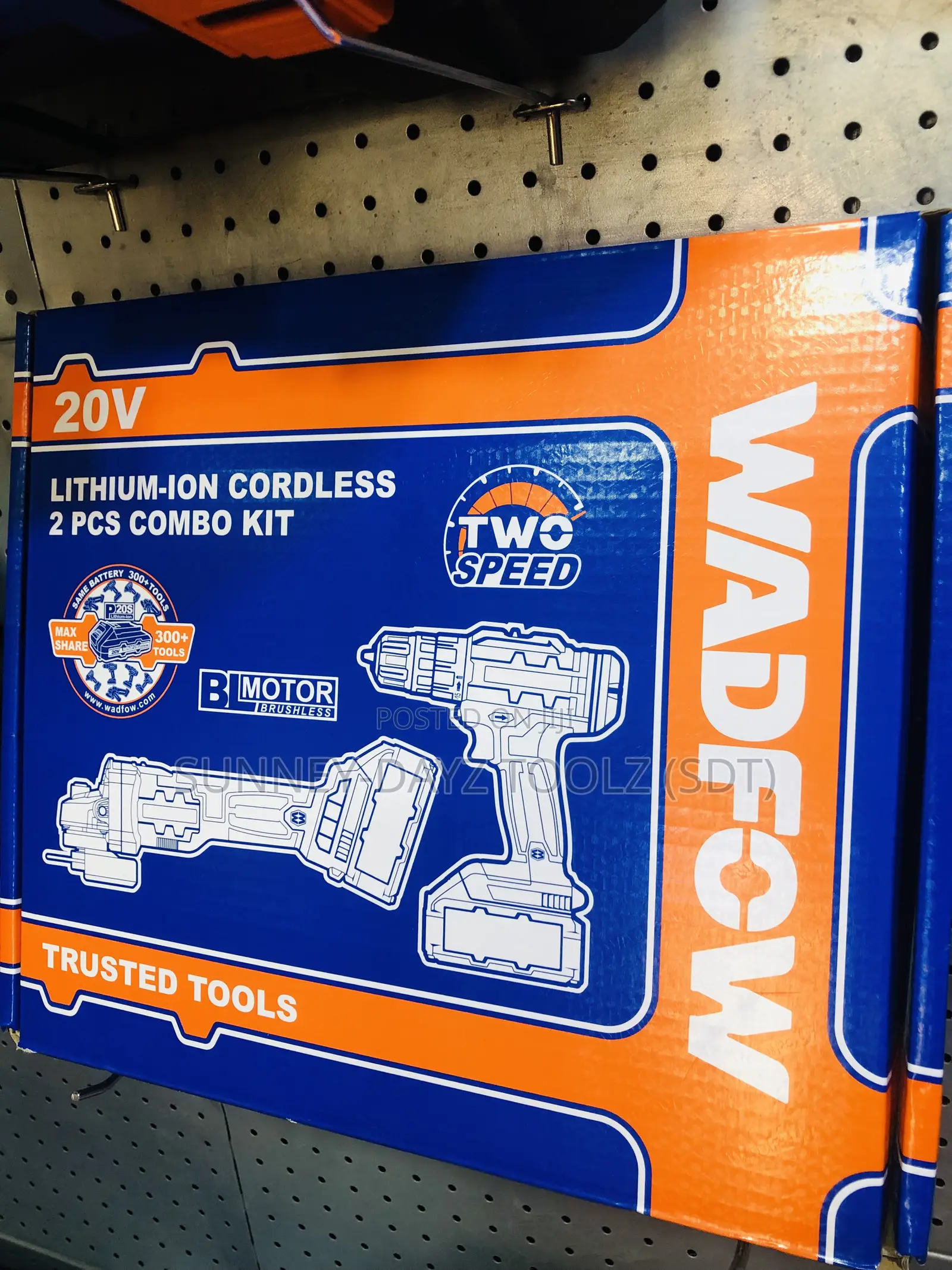 Wadfow Cordless Drill and Cordless Grinder
